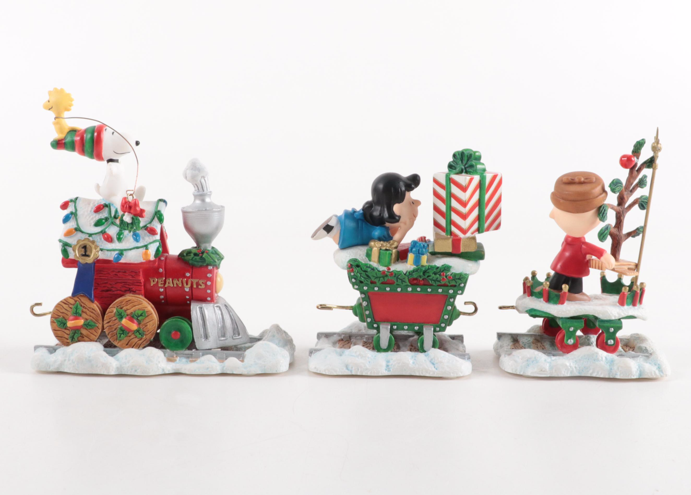 The Danbury Mint "Peanuts Christmas Train"