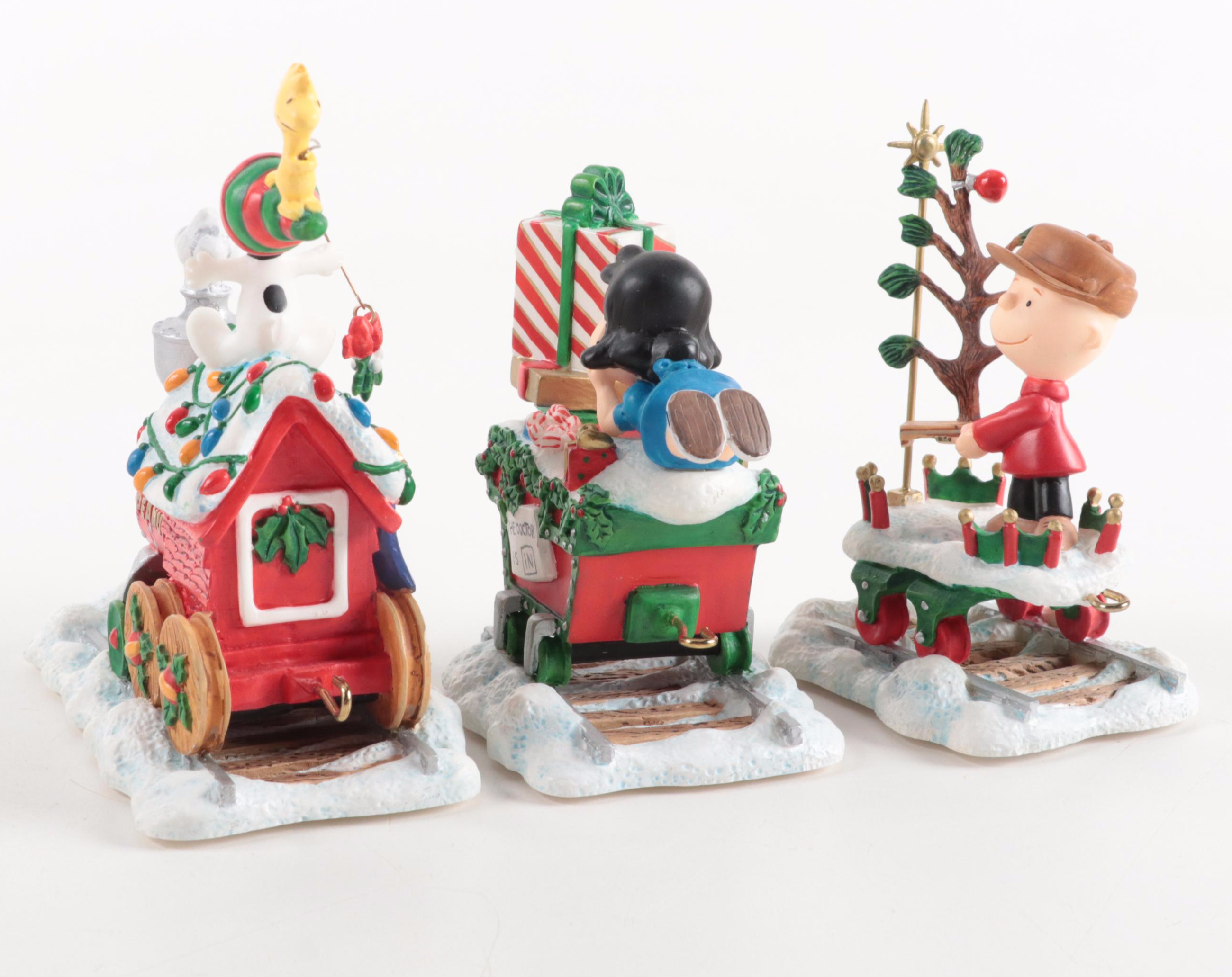 The Danbury Mint "Peanuts Christmas Train"