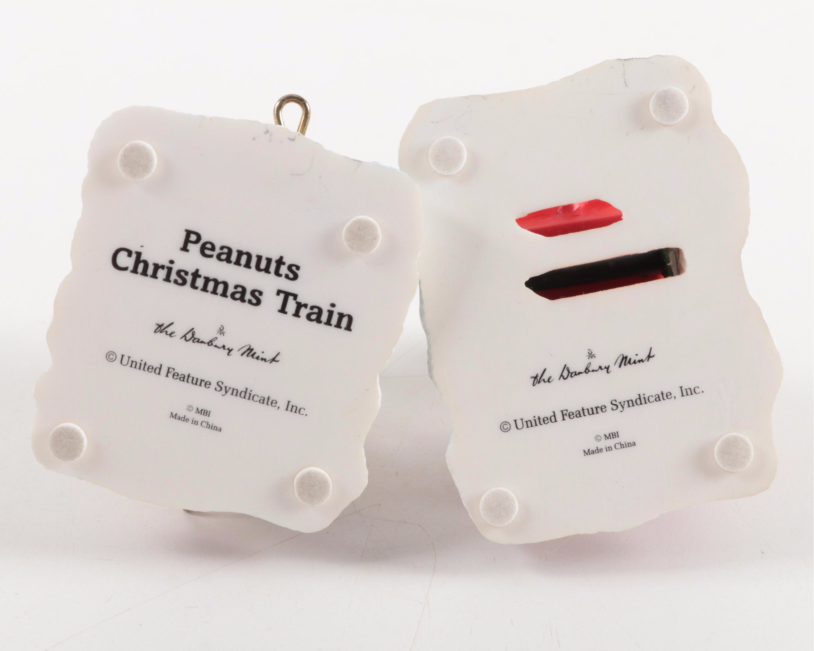 The Danbury Mint "Peanuts Christmas Train"