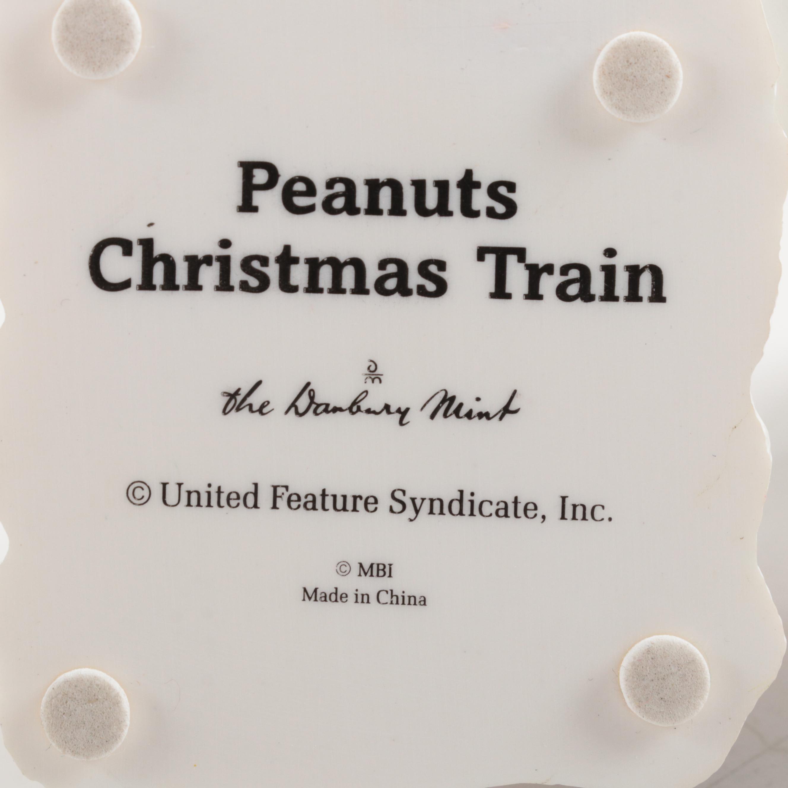 The Danbury Mint "Peanuts Christmas Train"