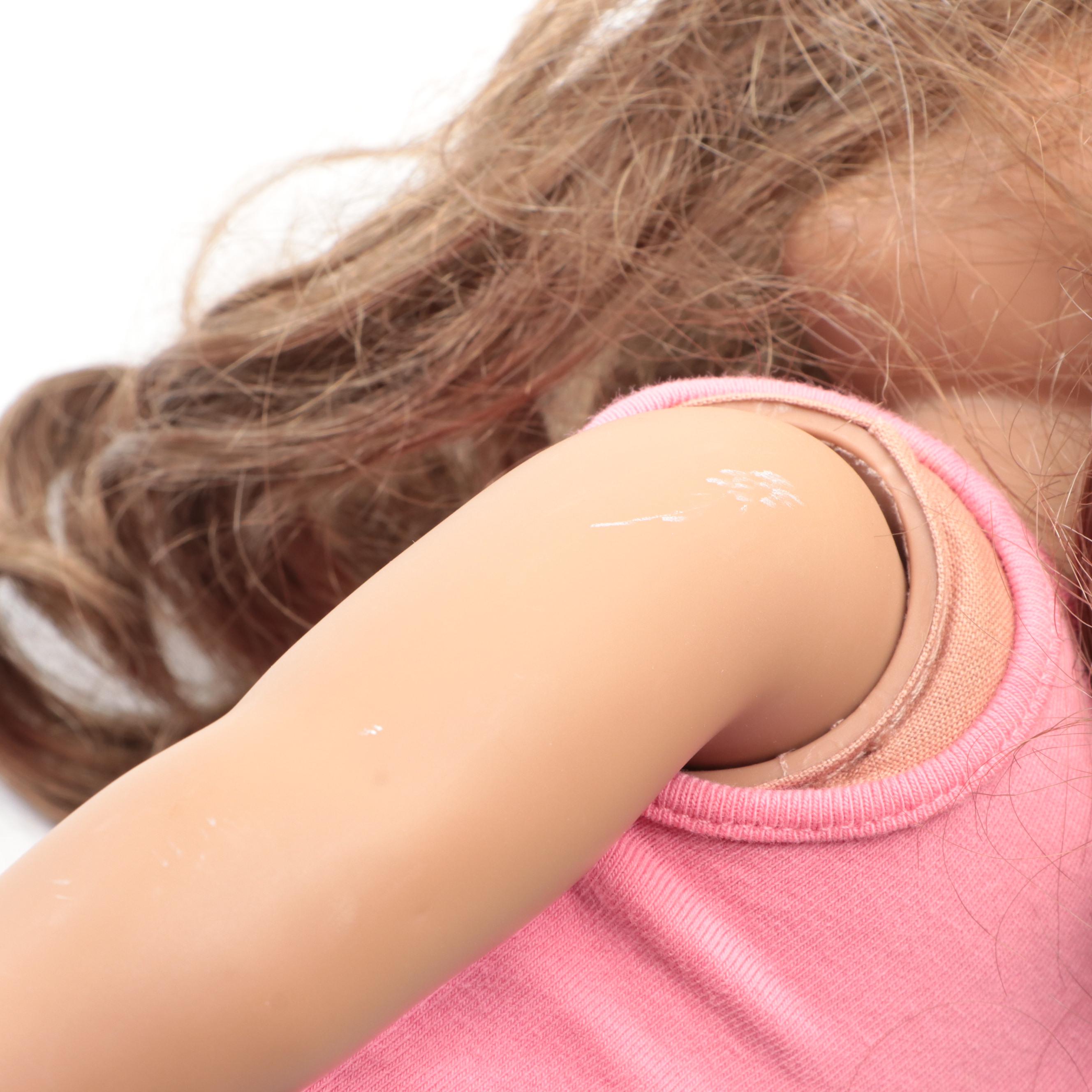 Mattel "Julie" and Other American Girl Dolls with Clothing and Accessories