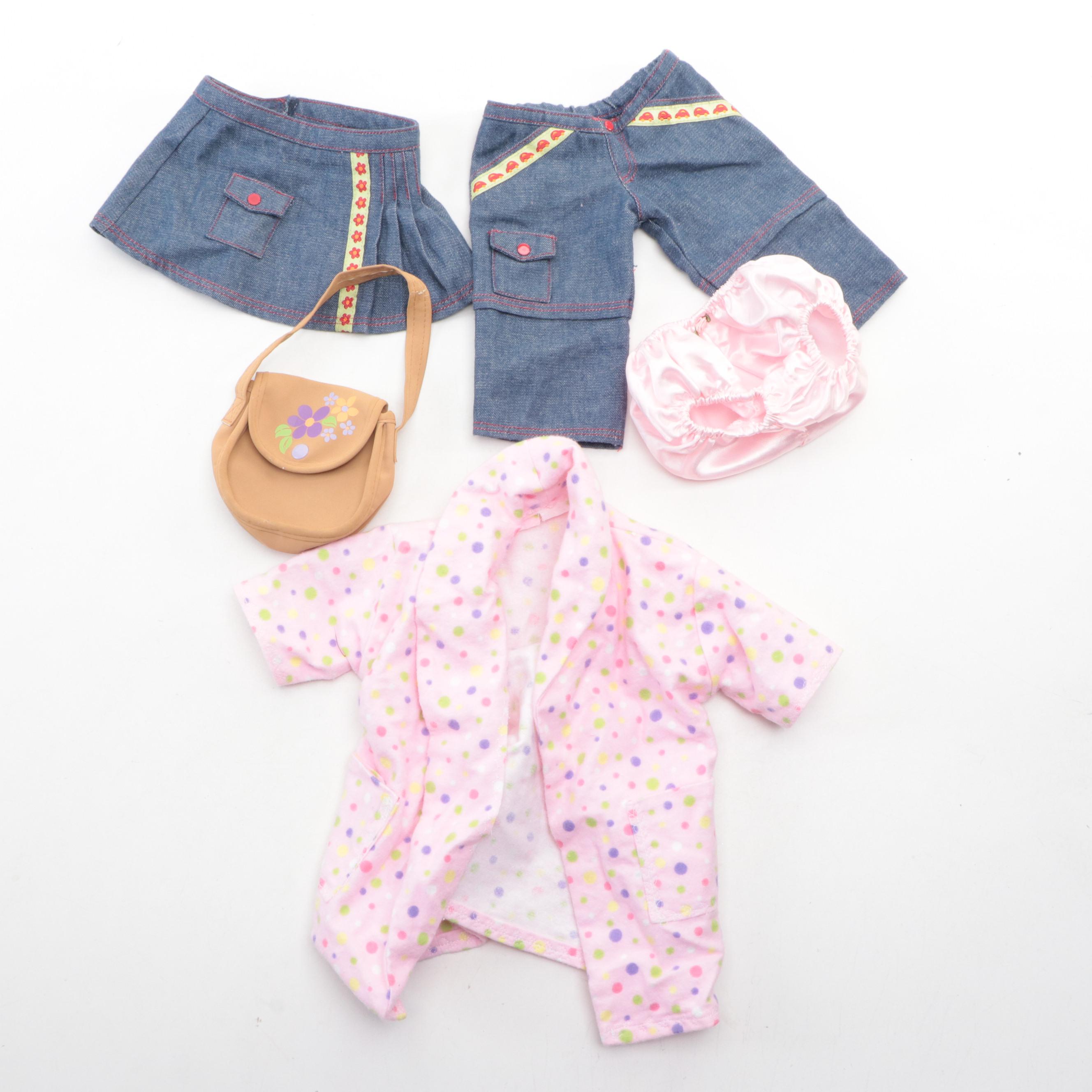 Mattel "Julie" and Other American Girl Dolls with Clothing and Accessories