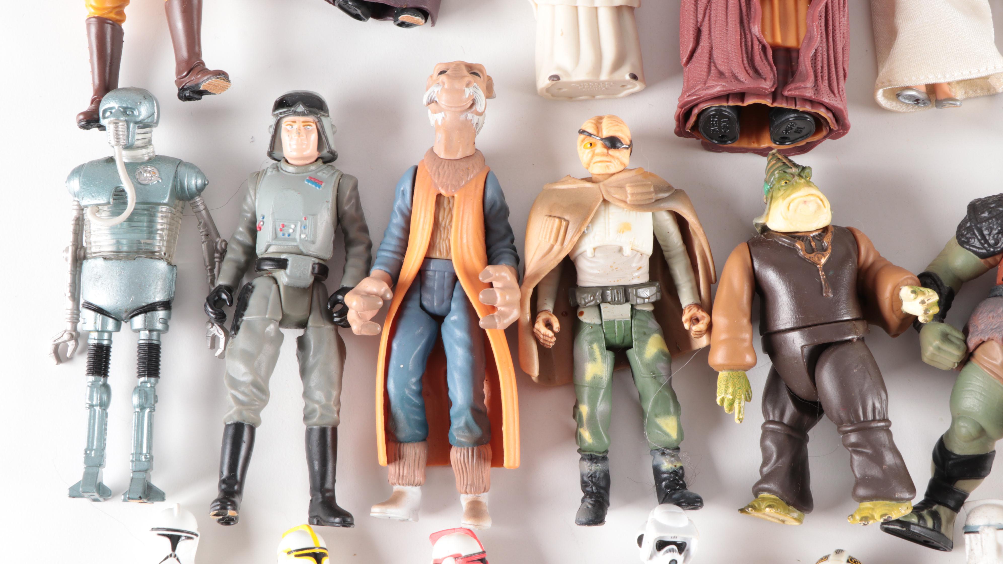 Kenner, Hasbro Star Wars Action Figures With Boba Fett, R2-D2 and More