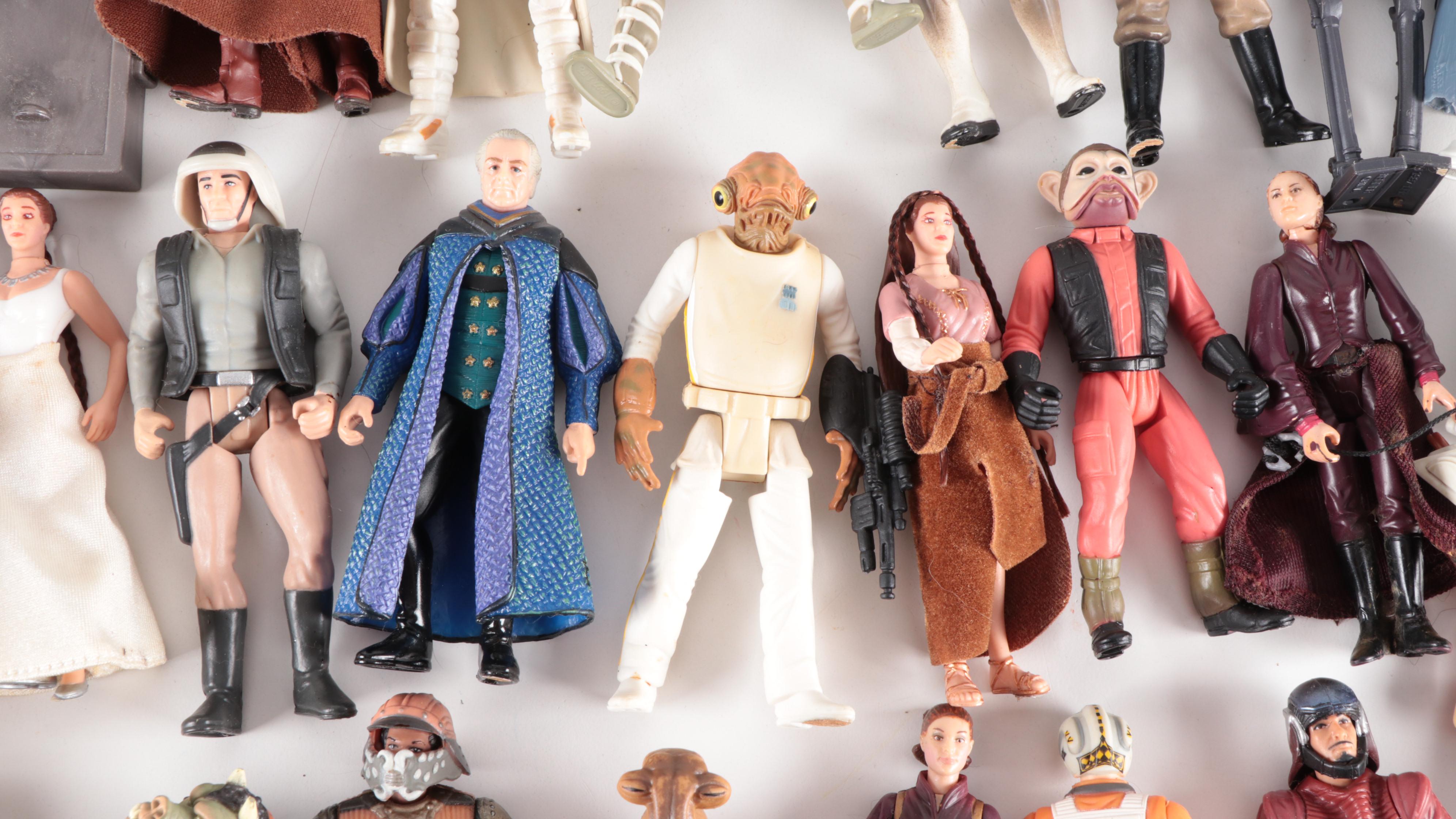 Kenner, Hasbro Star Wars Action Figures With Boba Fett, R2-D2 and More