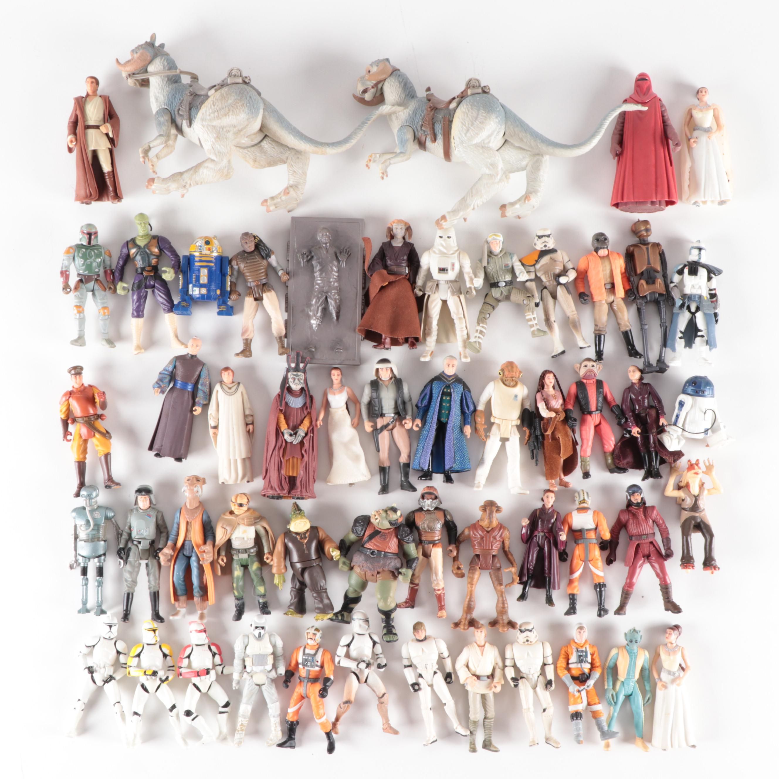 Kenner, Hasbro Star Wars Action Figures With Boba Fett, R2-D2 and More