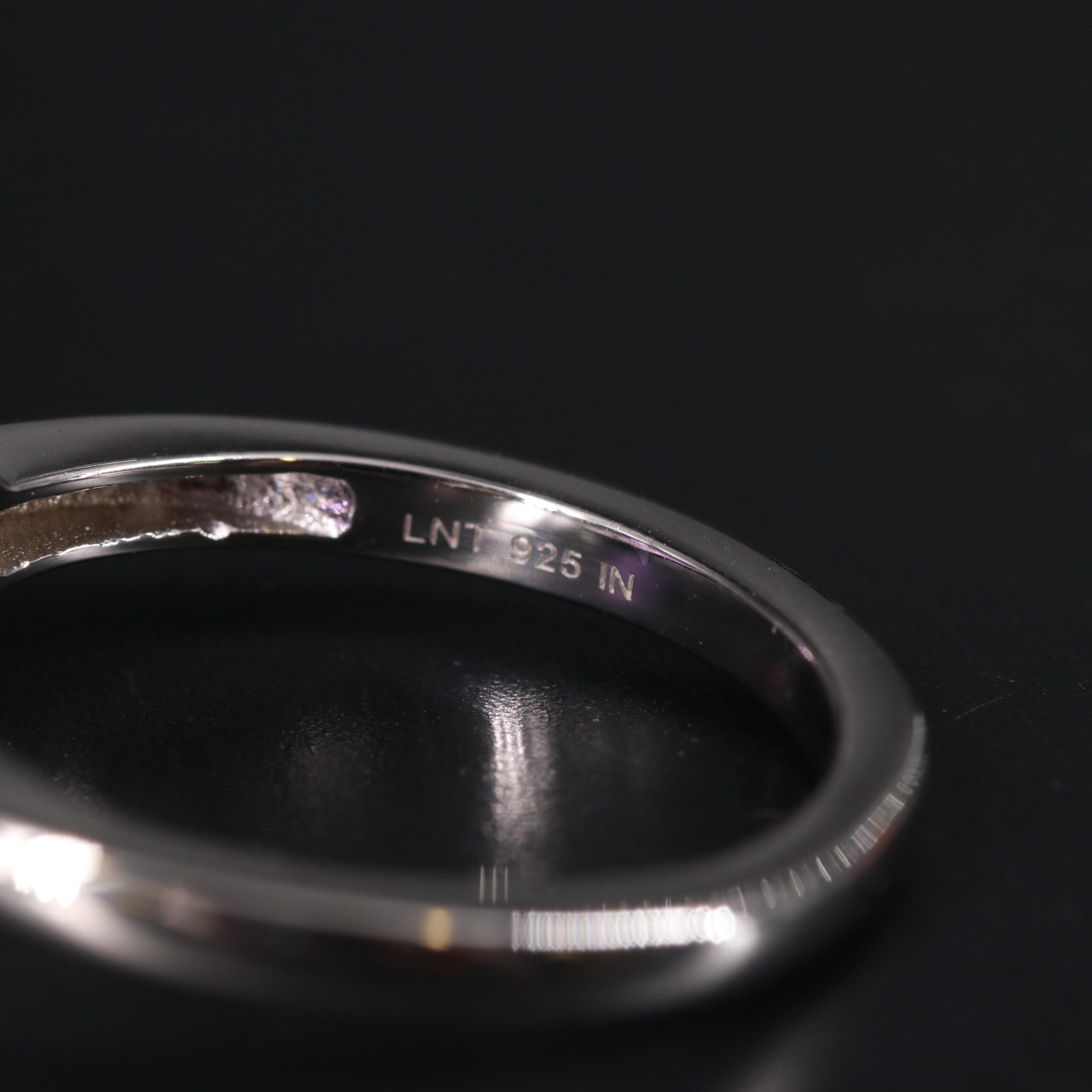 Sterling Silver Ring Duo Including Gemstones