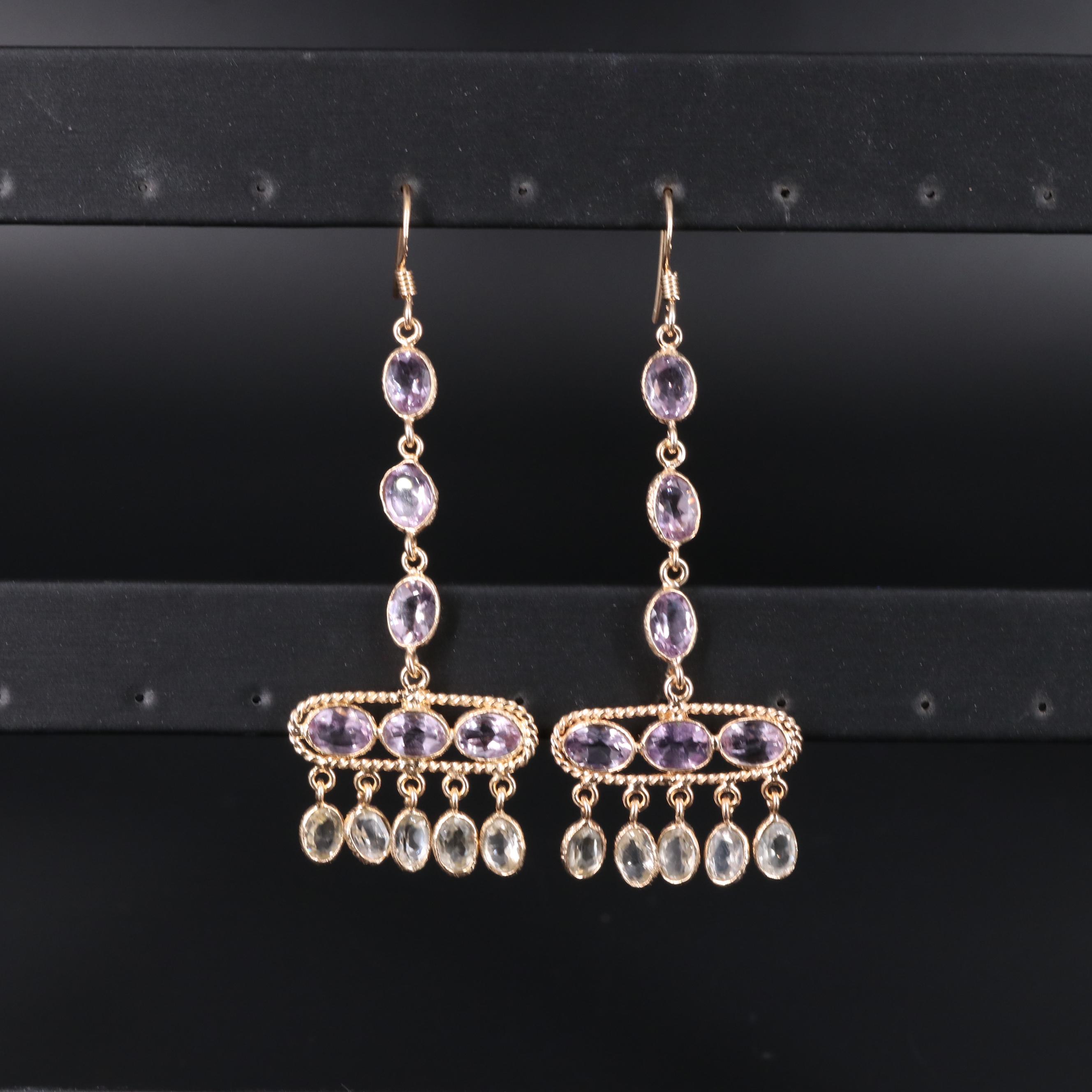 Sterling Silver Earrings Including Gemstones