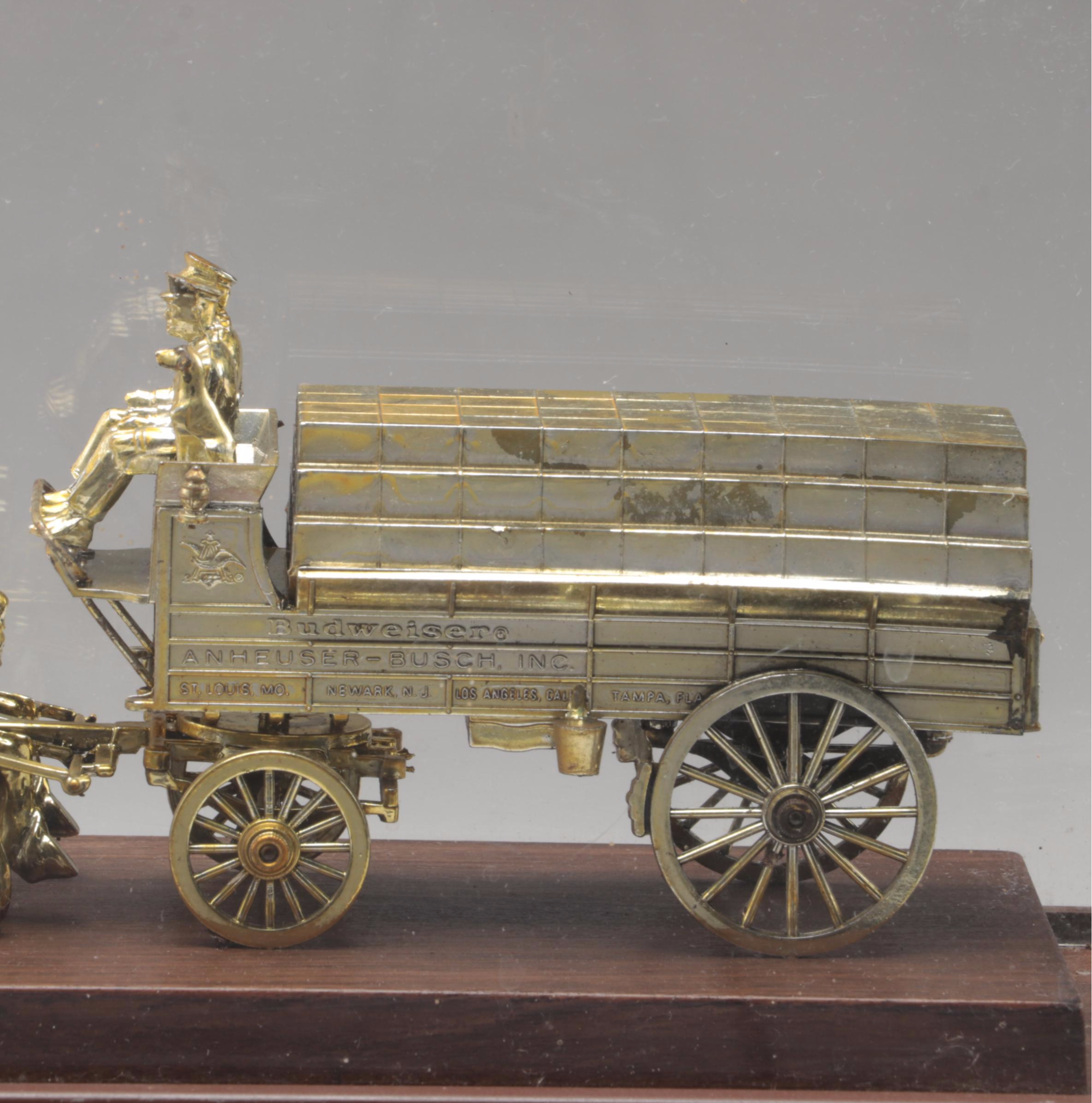 Anheuser-Busch World's Champion Clydesdale Team Wall Hanging, Late 20th Century