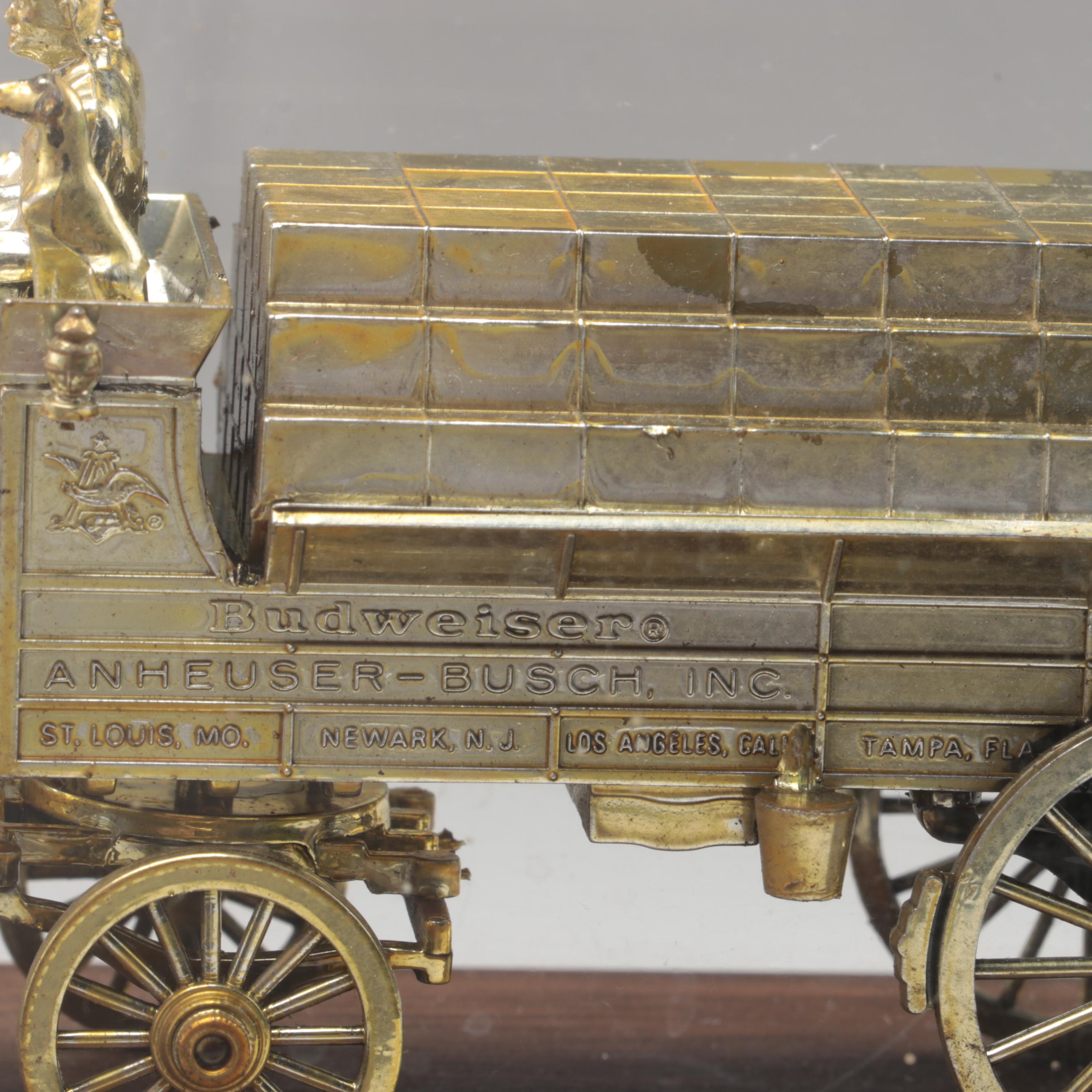 Anheuser-Busch World's Champion Clydesdale Team Wall Hanging, Late 20th Century