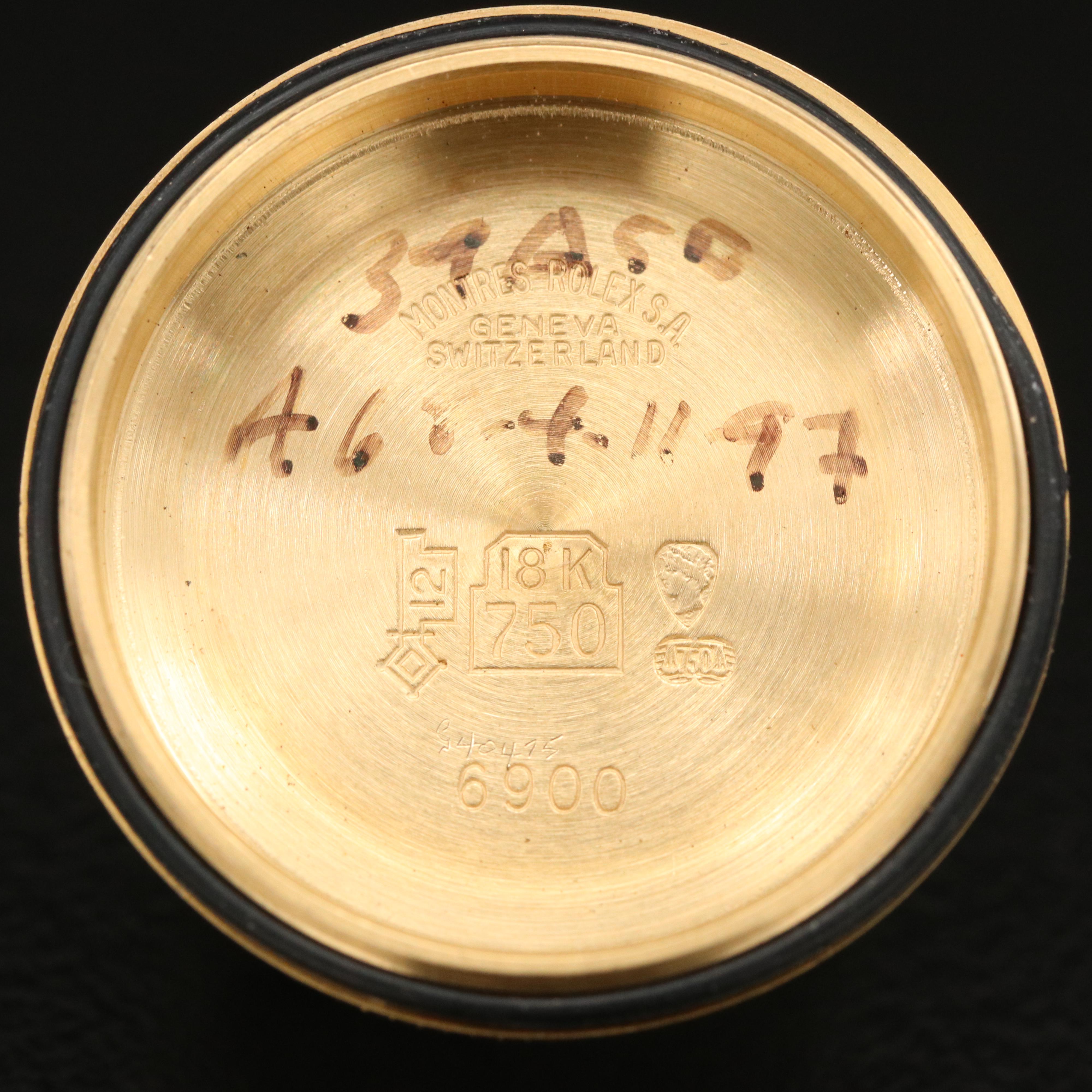 1981 Rolex Datejust 18K President Band Watch