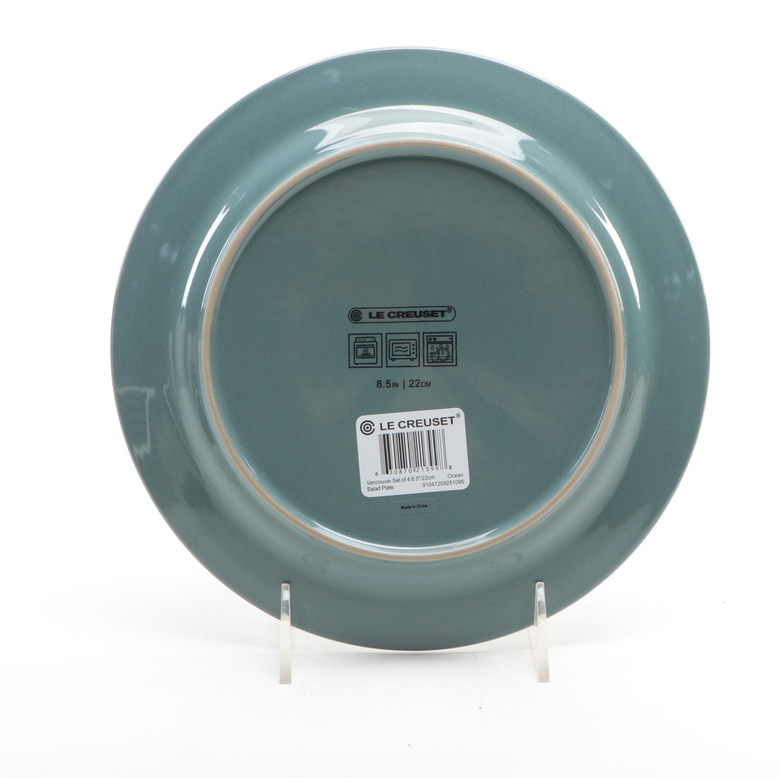 Le Creuset Ocean Stoneware Dinnerware, 2016-2017