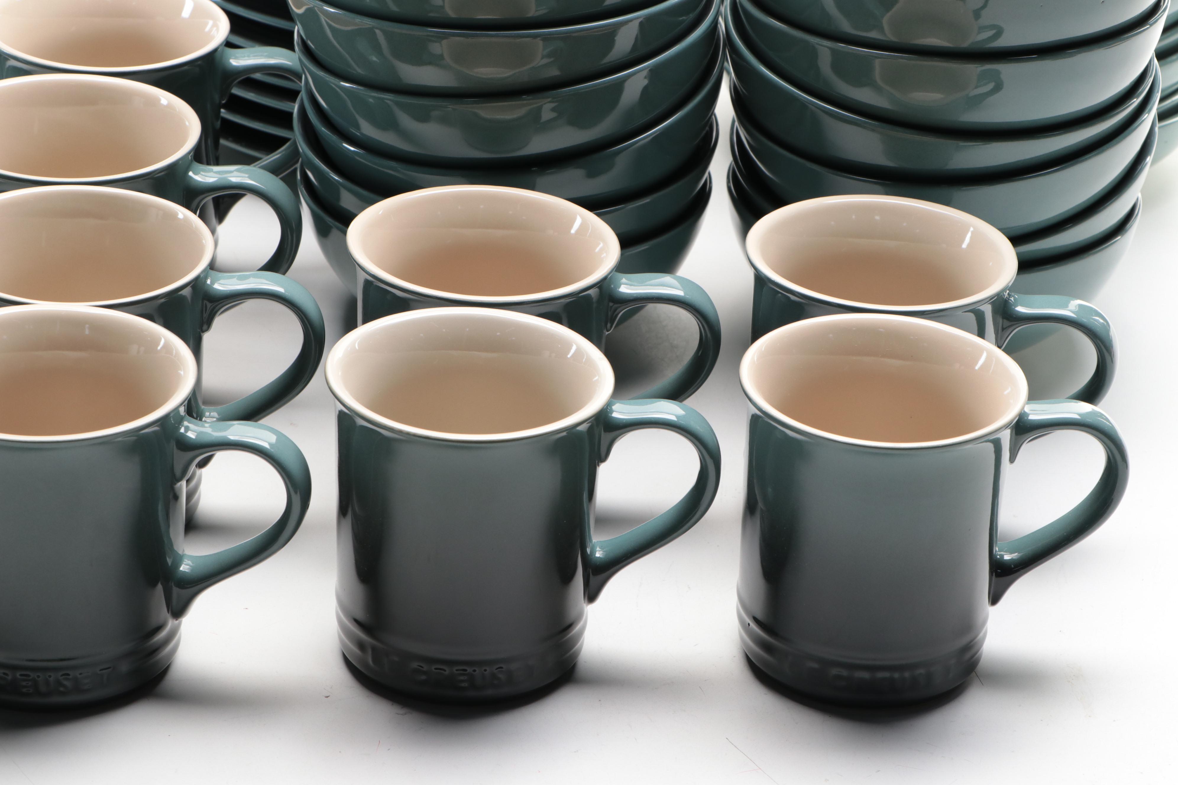 Le Creuset Ocean Stoneware Dinnerware, 2016-2017