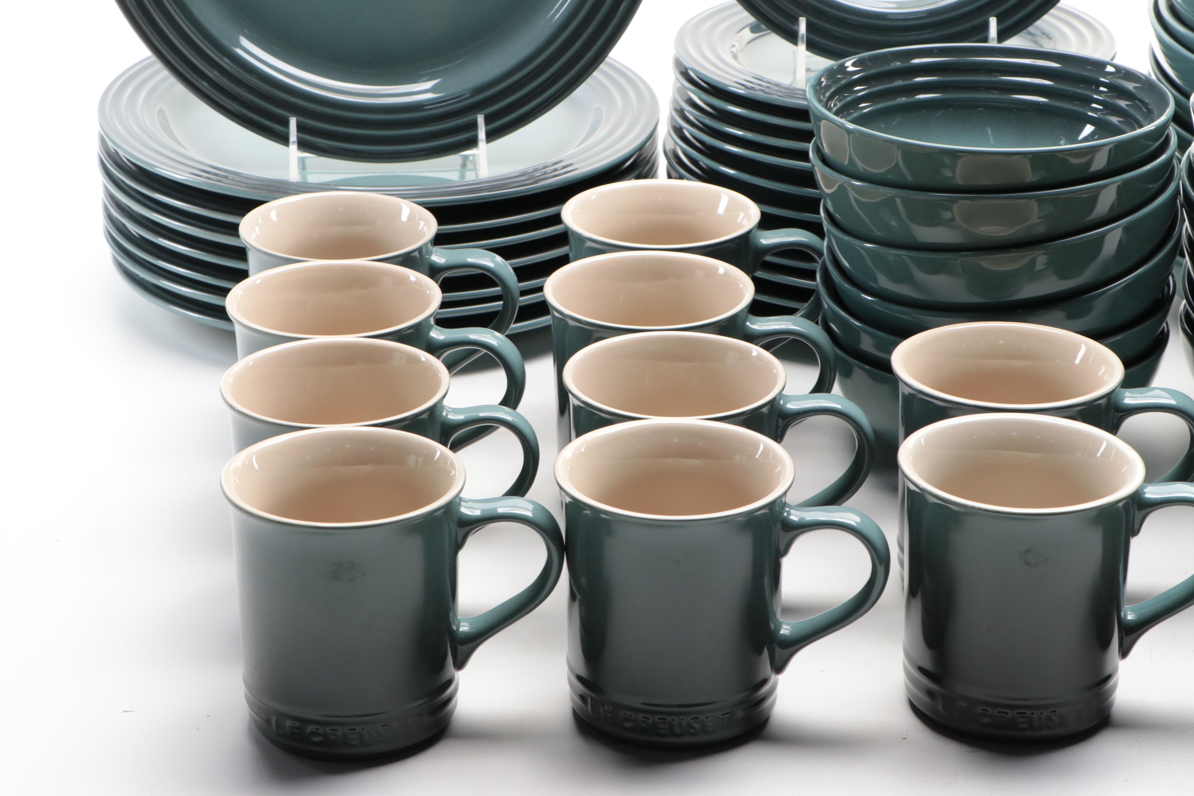 Le Creuset Ocean Stoneware Dinnerware, 2016-2017