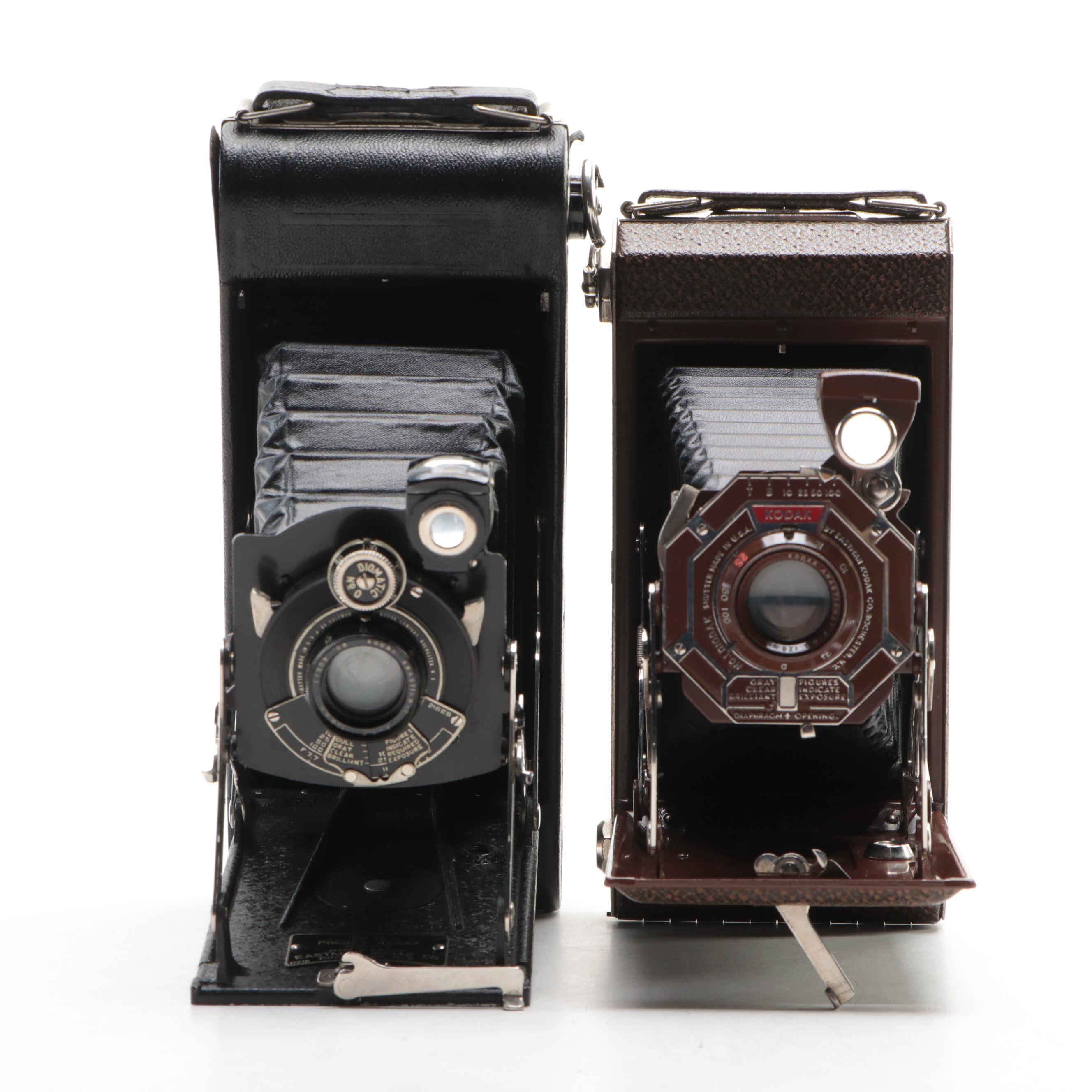 Kodak Six-16, Brownie Six-20 and No. 1A Pocket Medium Format Cameras