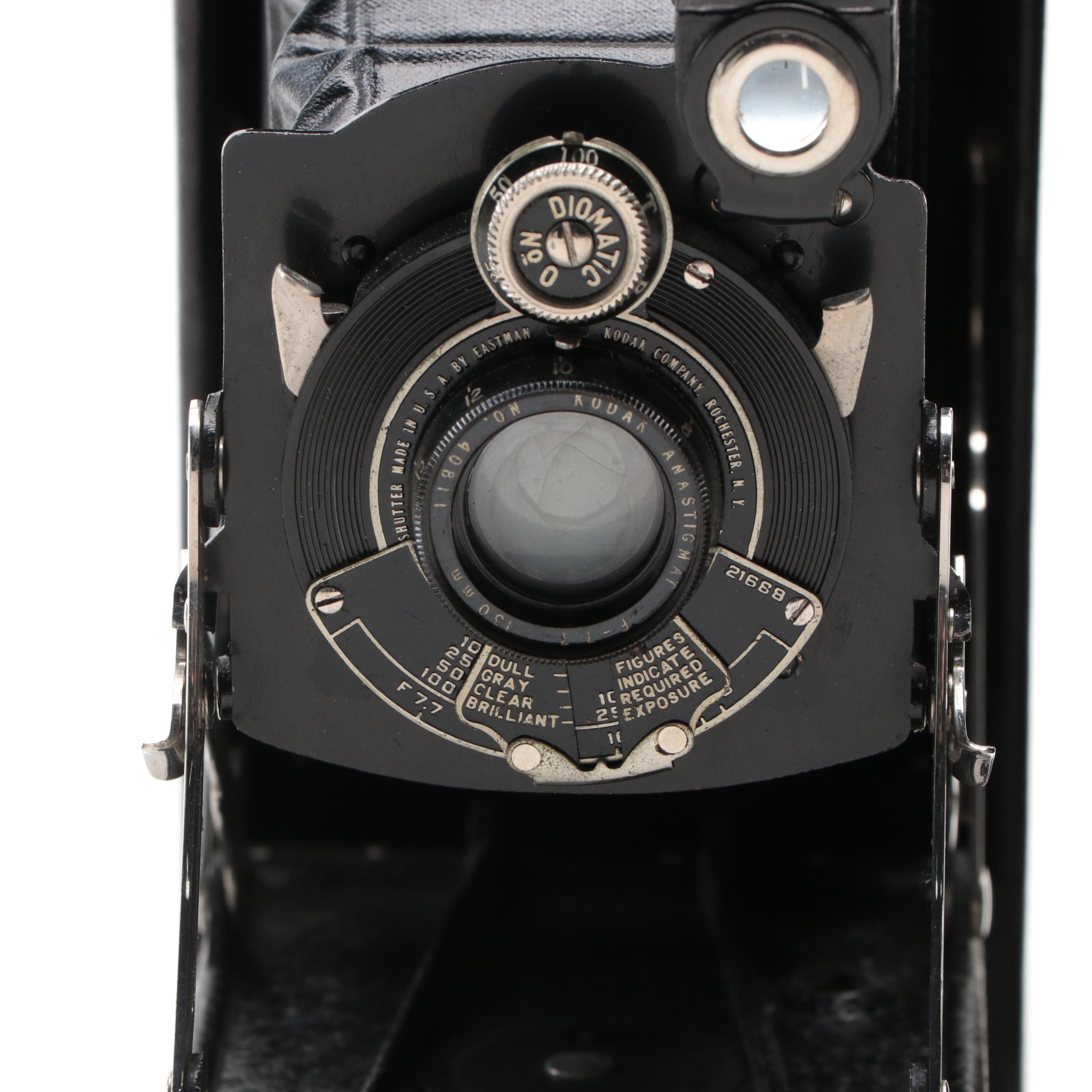 Kodak Six-16, Brownie Six-20 and No. 1A Pocket Medium Format Cameras