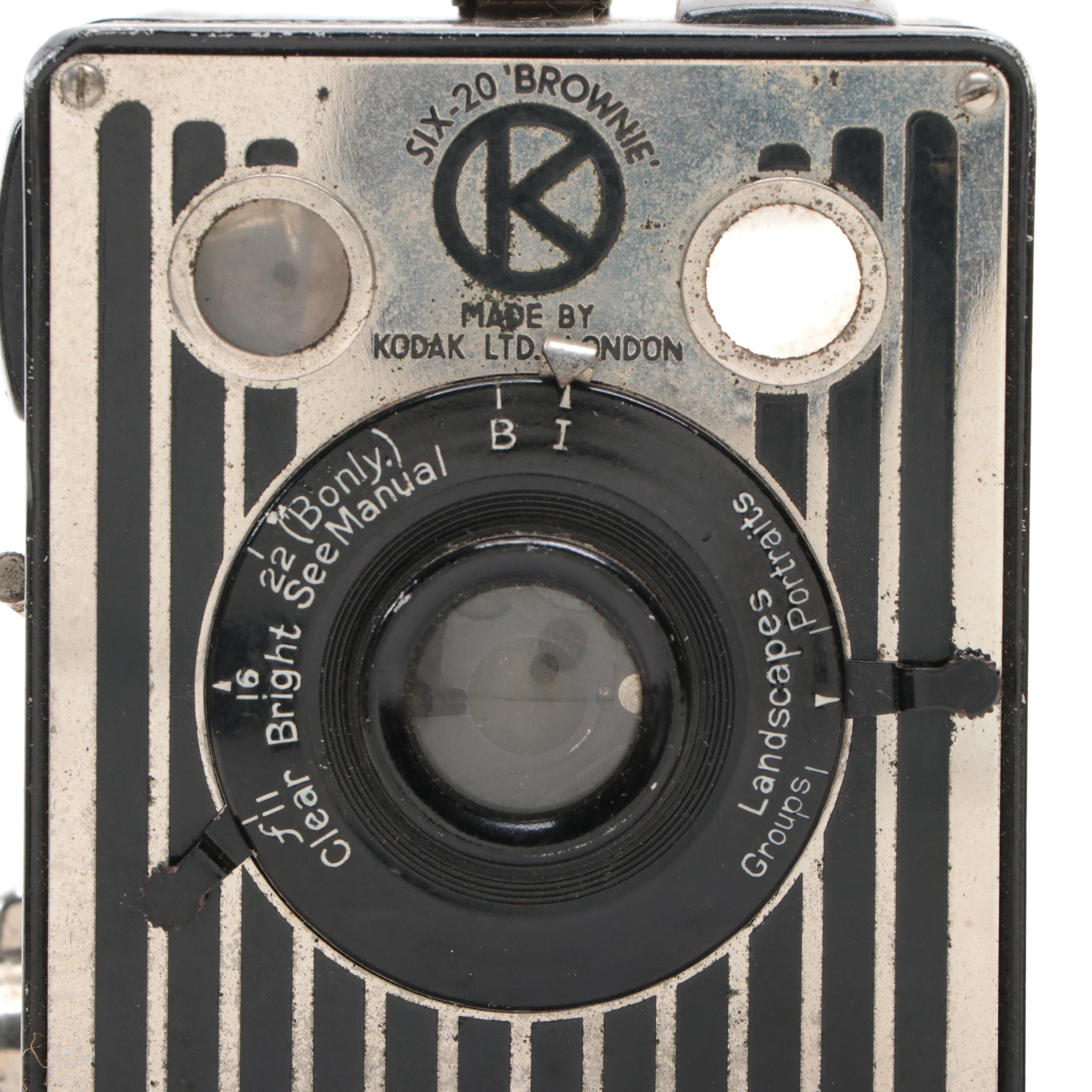 Kodak Six-16, Brownie Six-20 and No. 1A Pocket Medium Format Cameras