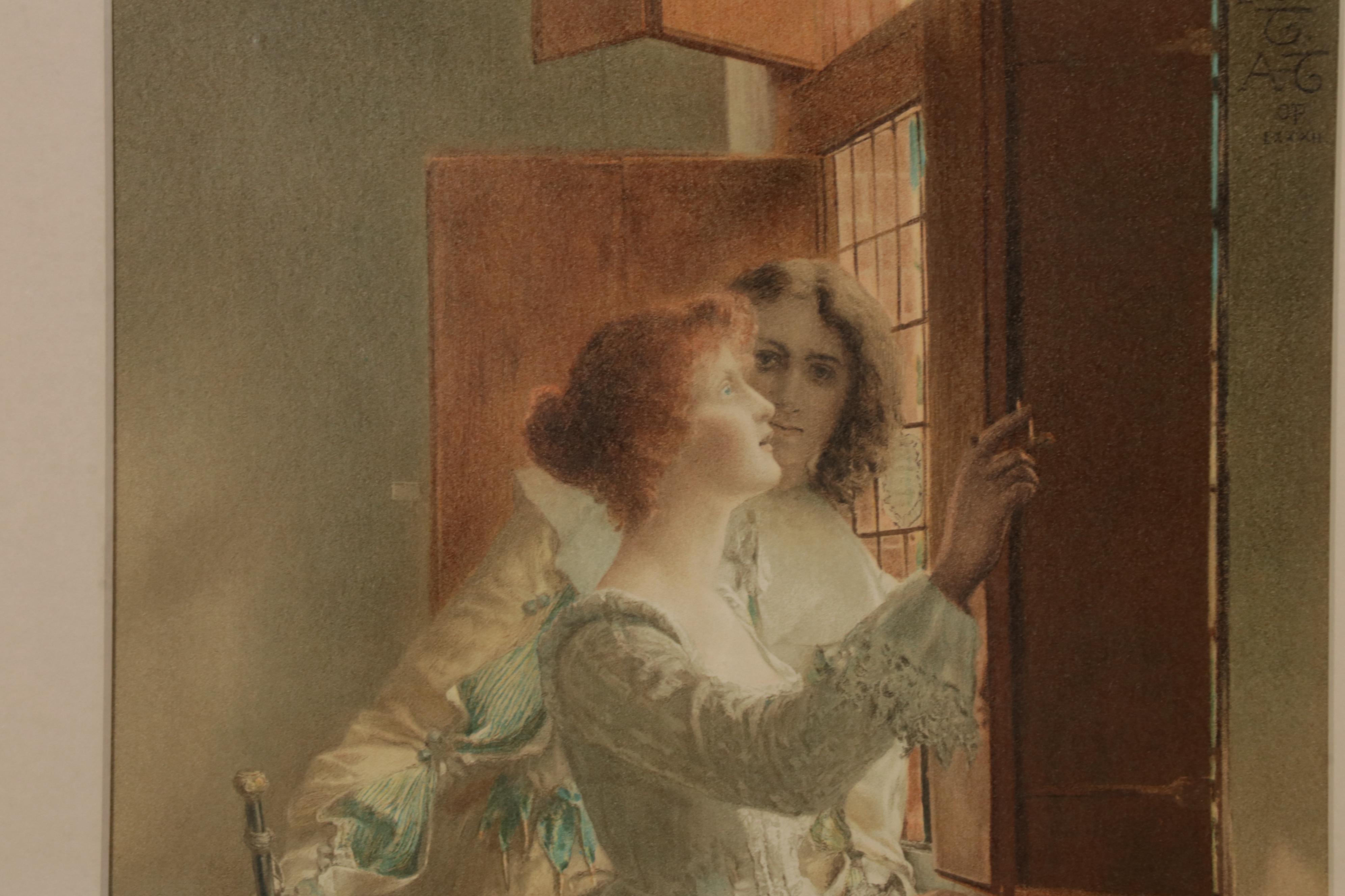 Chromolithographs After Laura Alma-Tadema and Heva Coomans, Late 19th Century
