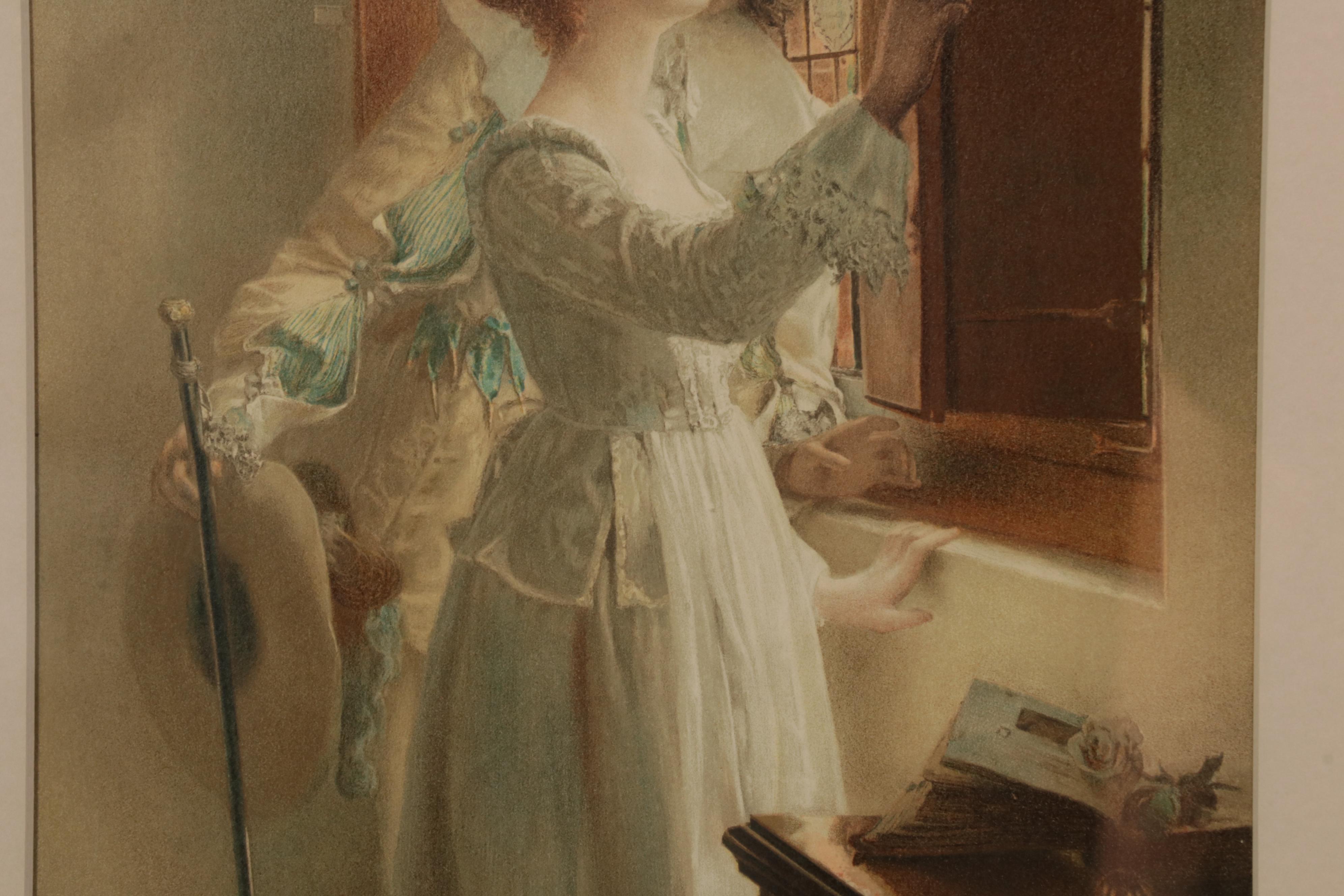 Chromolithographs After Laura Alma-Tadema and Heva Coomans, Late 19th Century