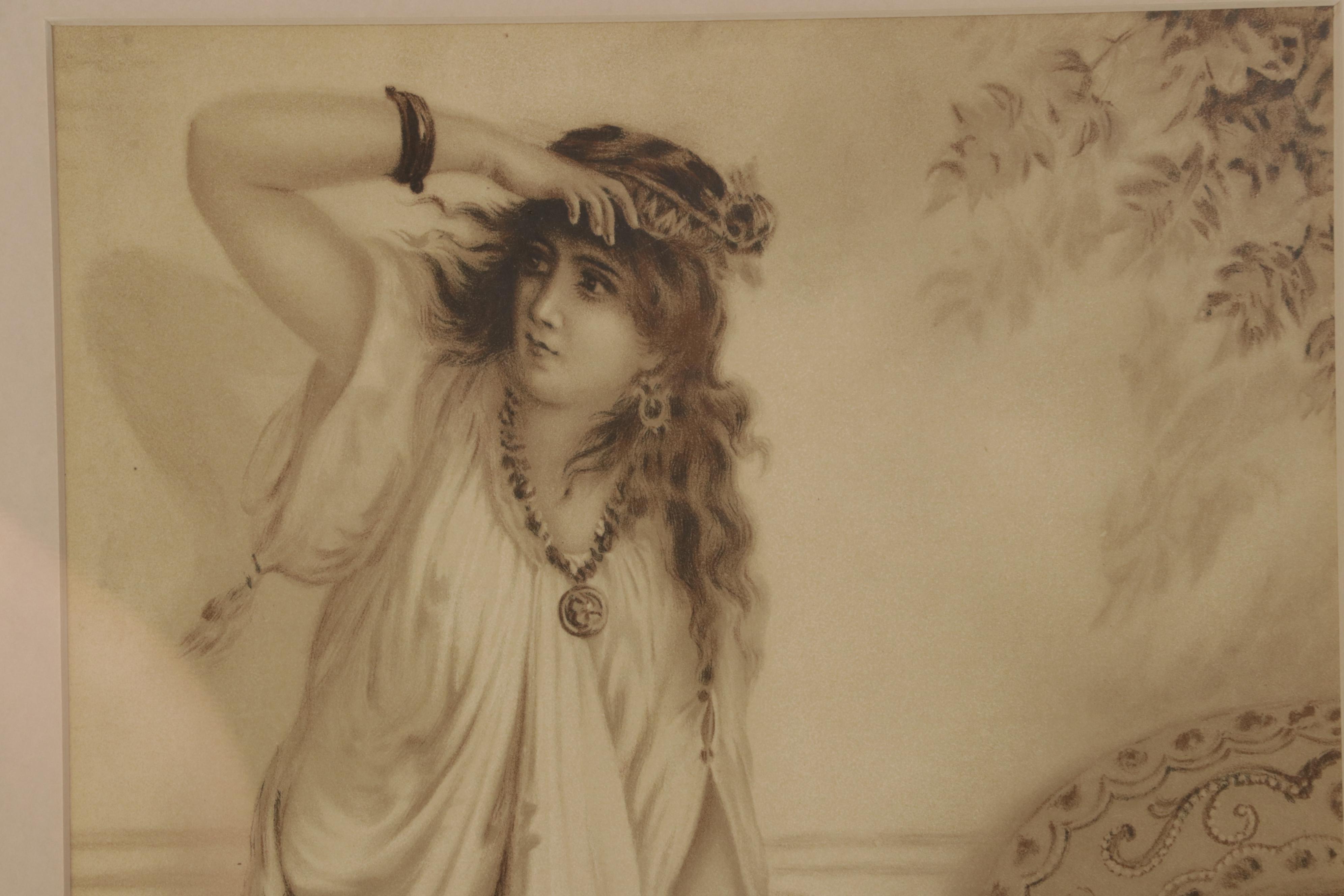 Chromolithographs After Laura Alma-Tadema and Heva Coomans, Late 19th Century