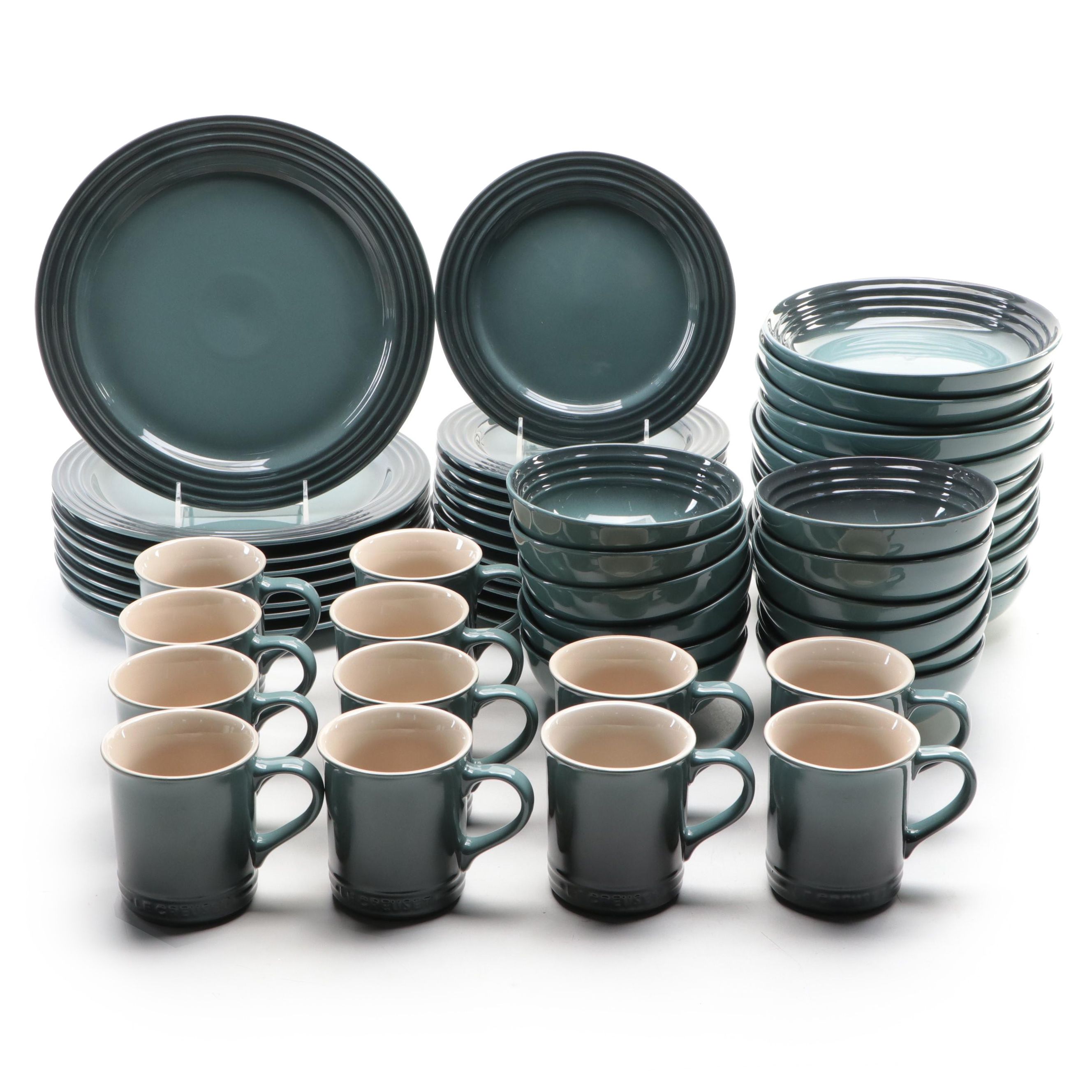 Le Creuset Ocean Stoneware Dinnerware, 2016-2017