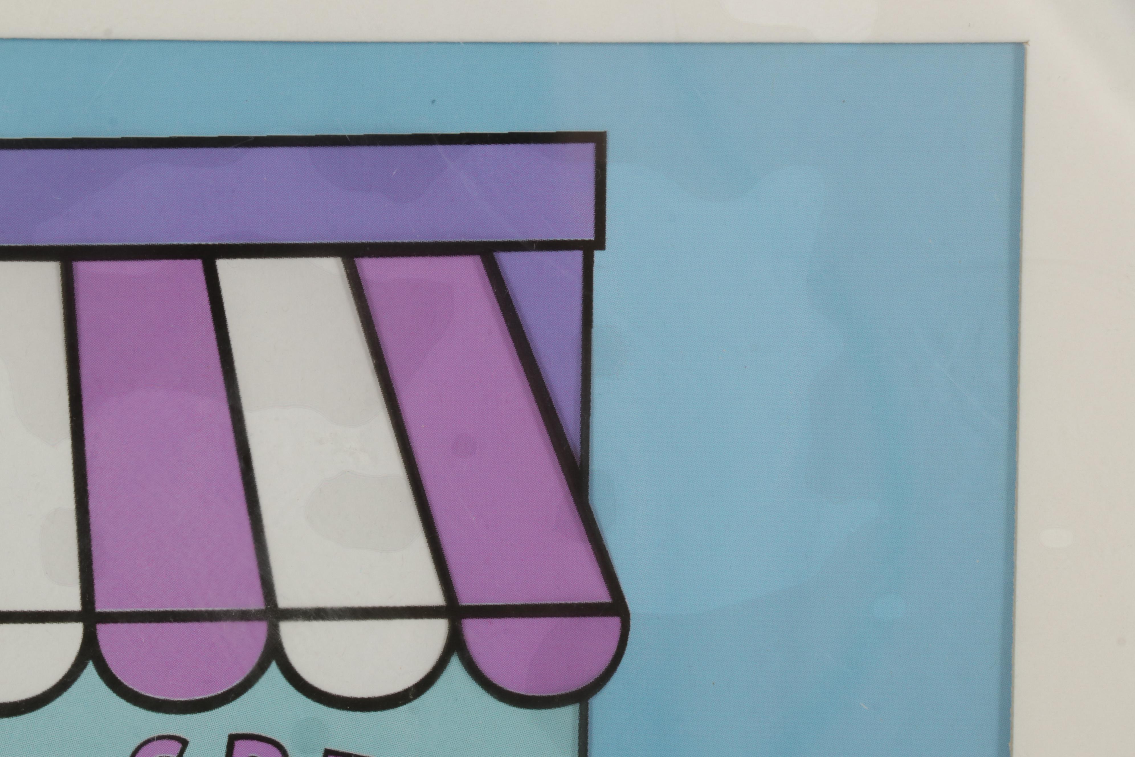 Universal Studios "Alvin and the Chipmunks" Offset Lithograph Cel, 1999