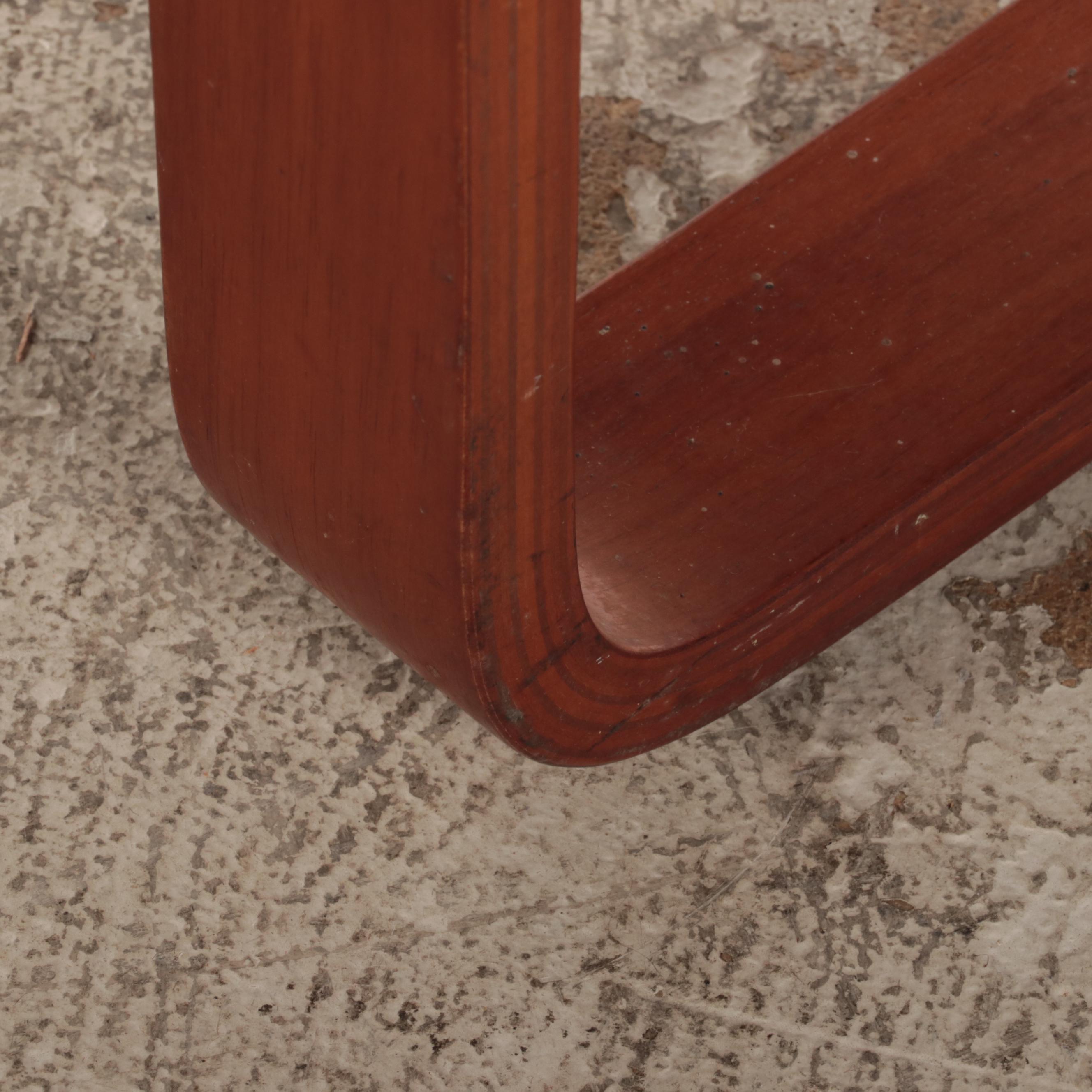 Fred Lowen for Tessa "T4" Modernist Teak Lounge Chair and Ottoman, circa 1970