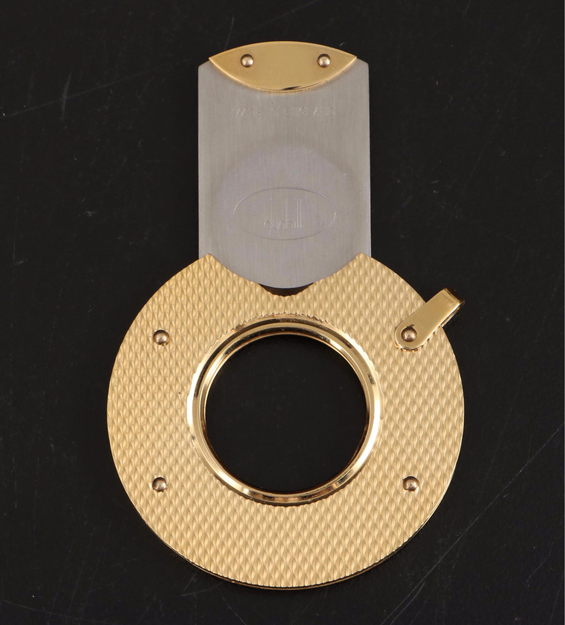 Dunhill Single Blade Circular Cigar Cutter