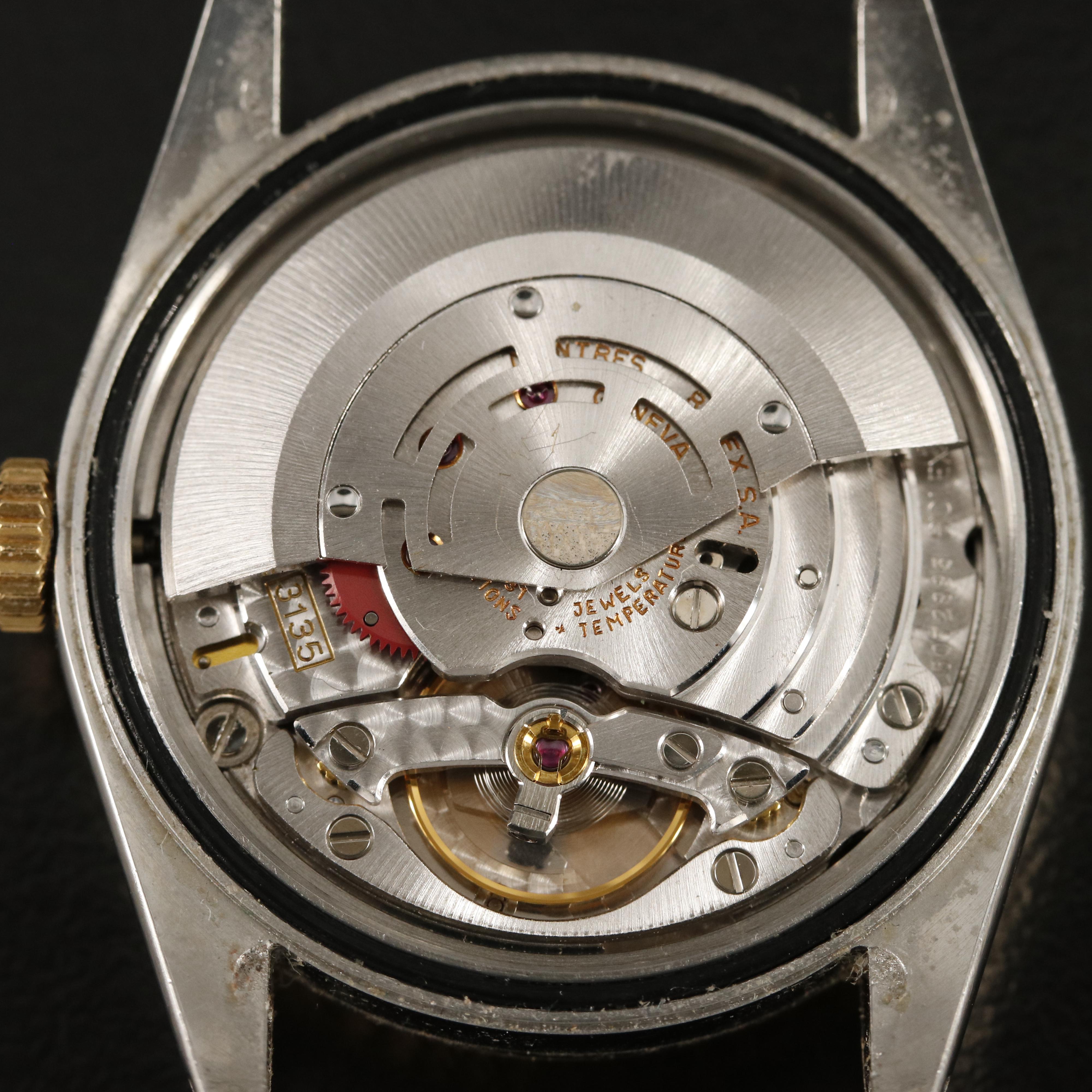 1988 Rolex Datejust Two Tone Mother-of-Pearl Diamond Dial Watch