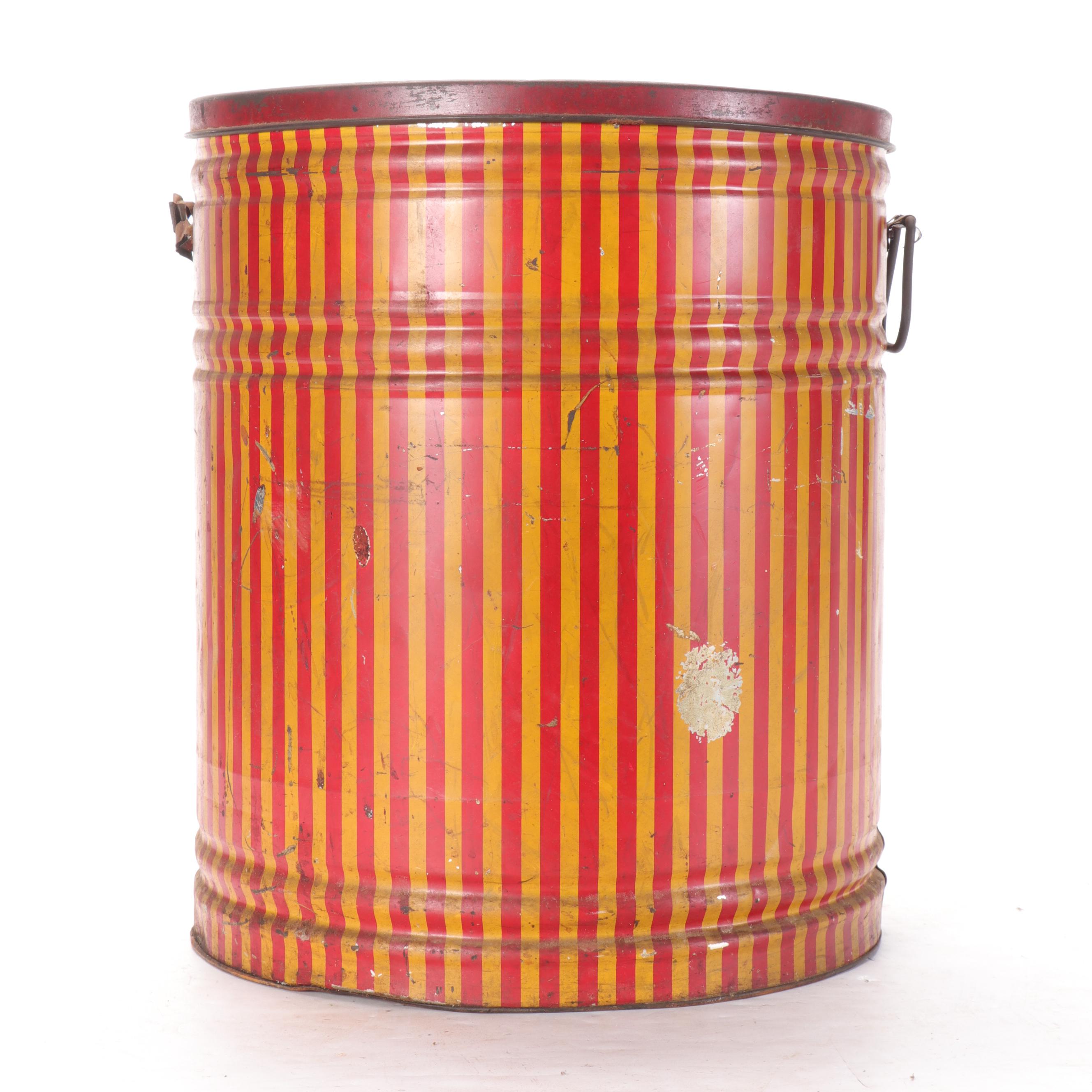 Kahn's American Beauty Lard and Charles Chips Tins, Early to Mid-20th Century