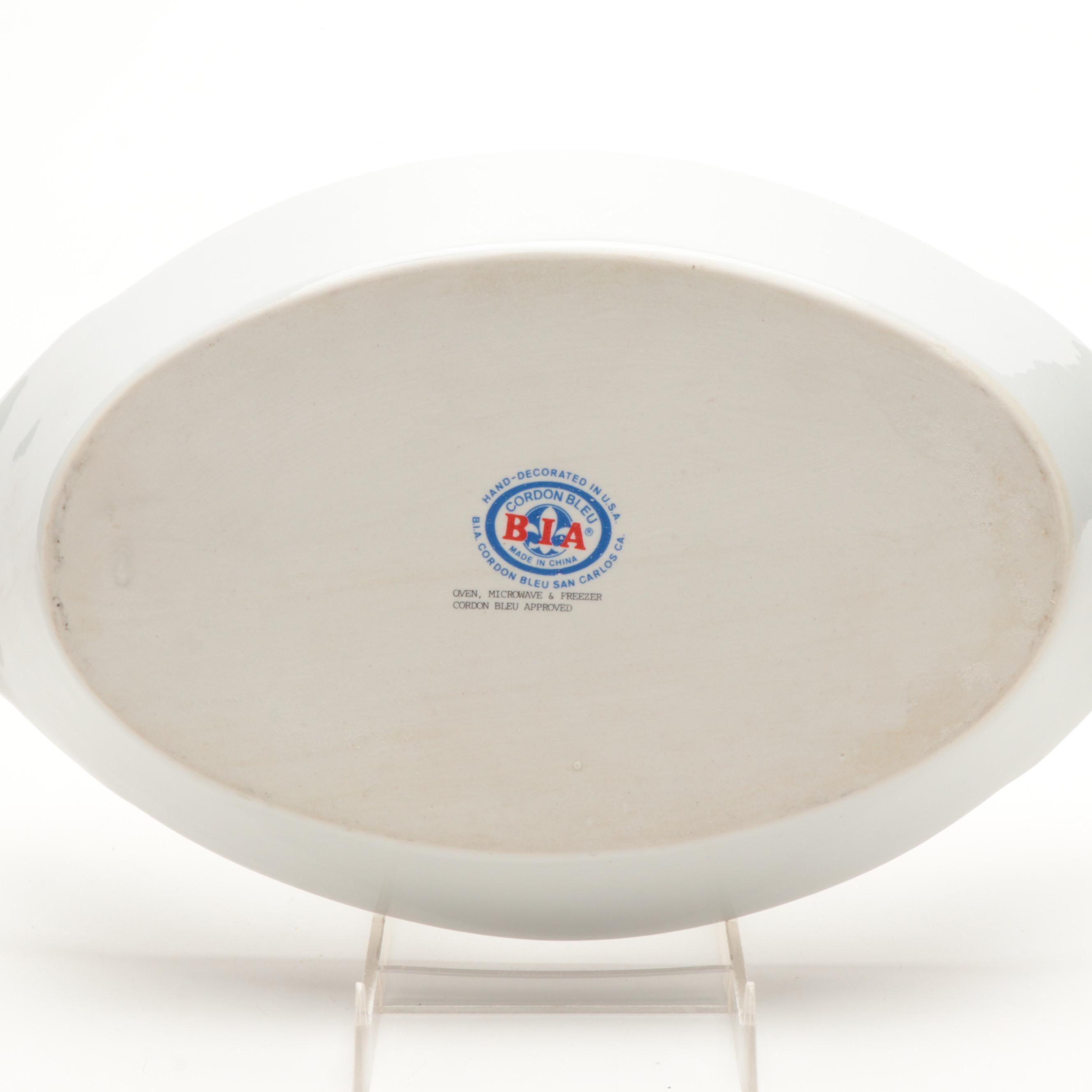 Royal Worcester "Evesham" Porcelain Casserole Dishes with Other Au Gratin Dish