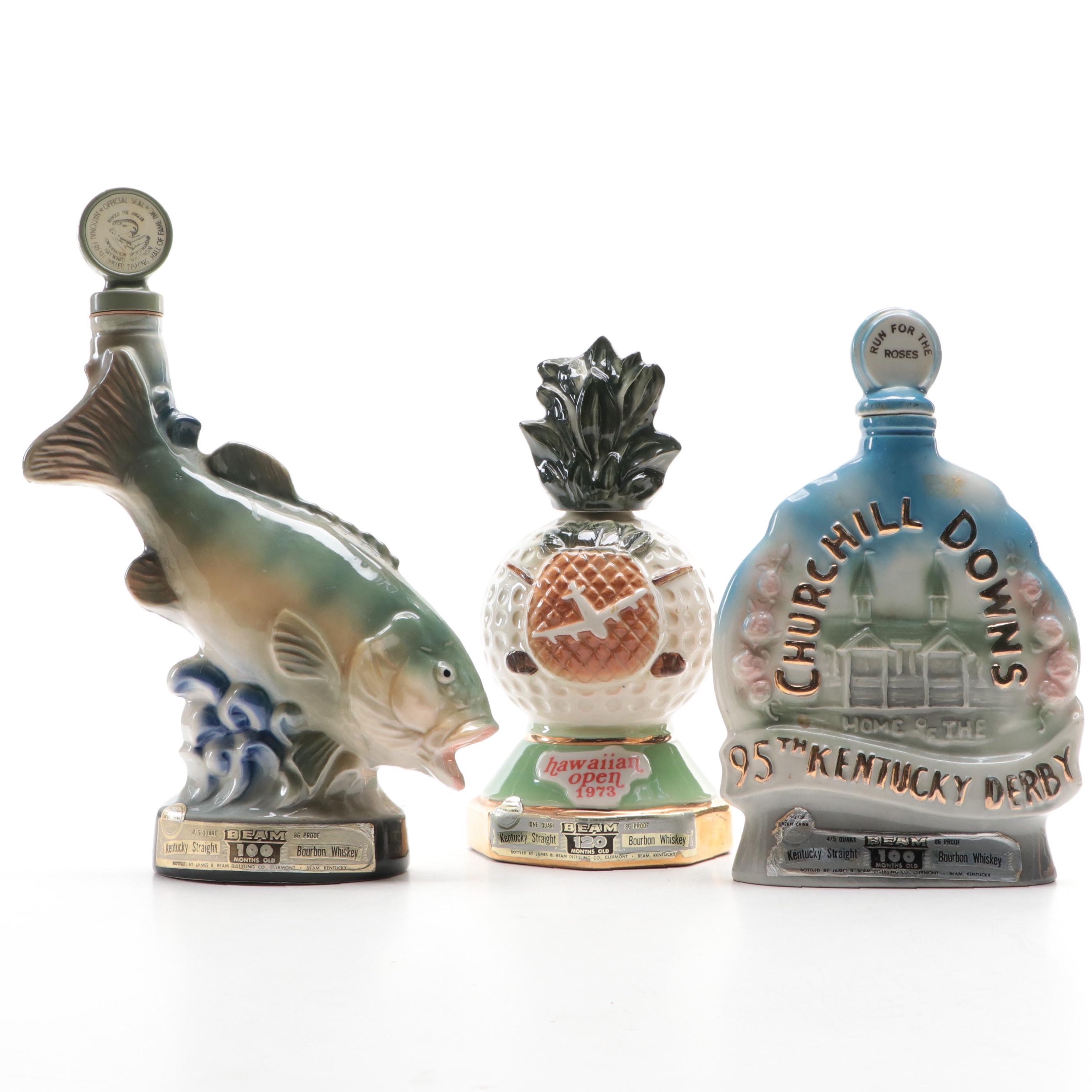 Regal China for Jim Beam Kentucky Derby, Hawaiian Open and Fishing Decanters