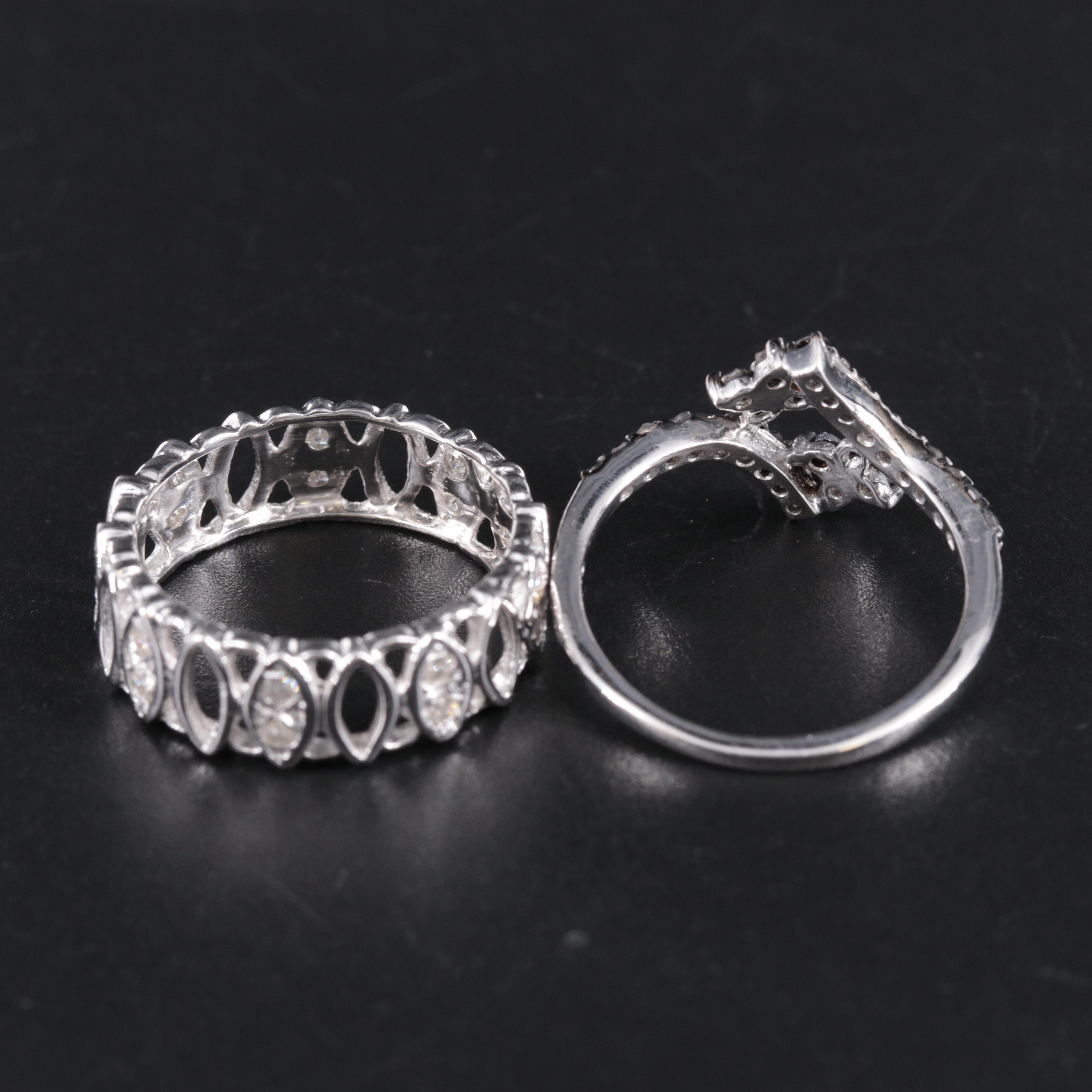 Sterling Silver Gemstone Ring Collection