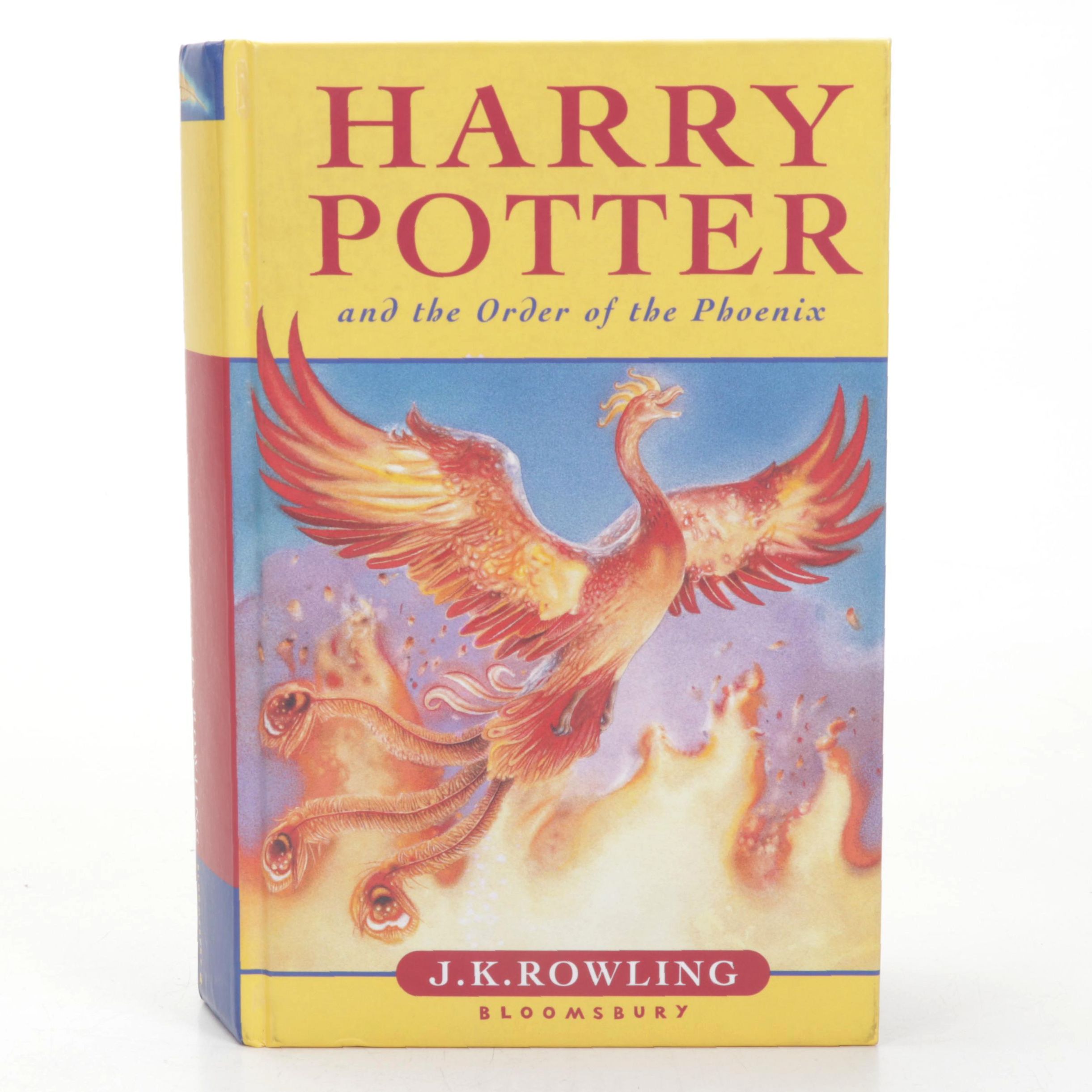 First UK Edition "Harry Potter and the Order of the Phoenix" by J. K. Rowling