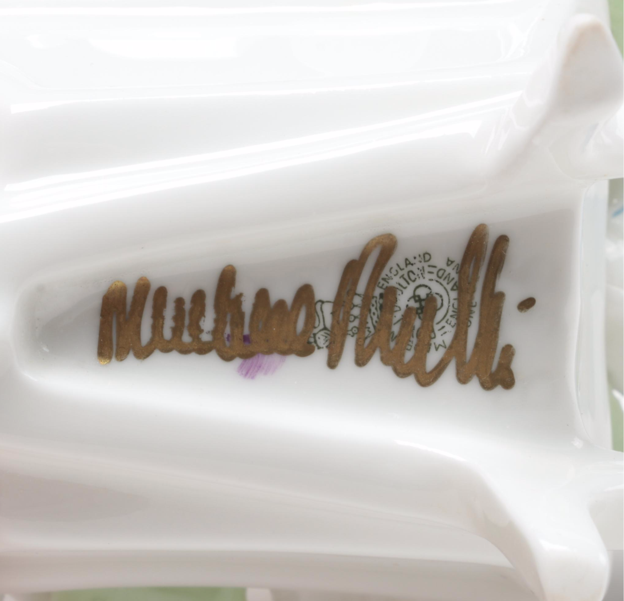 Royal Doulton Bone China Flower Vase and Wagon Figurines