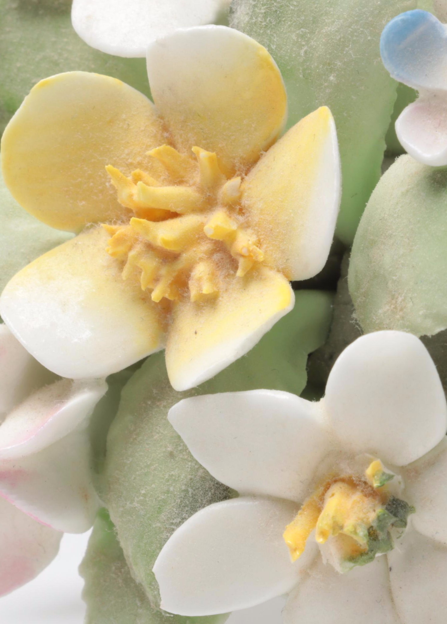 Royal Doulton Bone China Flower Vase and Wagon Figurines