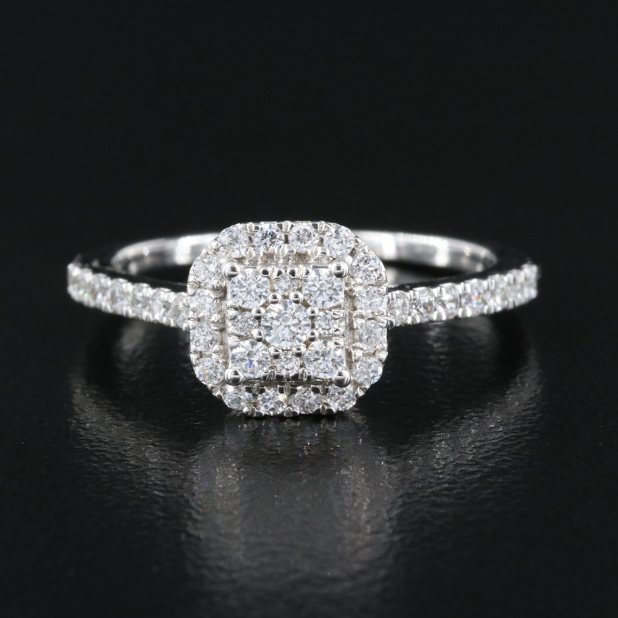 Sterling Cubic Zirconia Ring