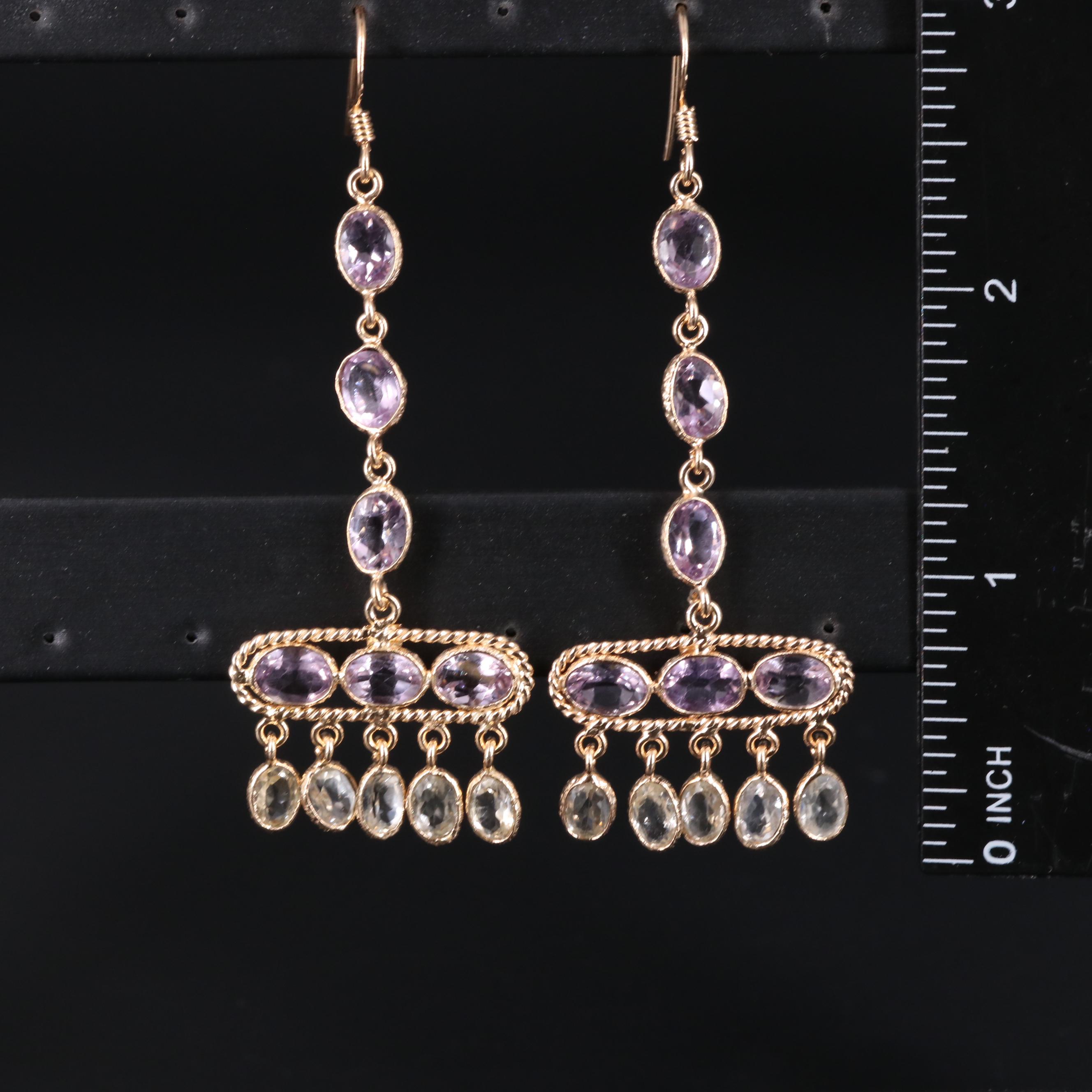 Sterling Silver Earrings Including Gemstones