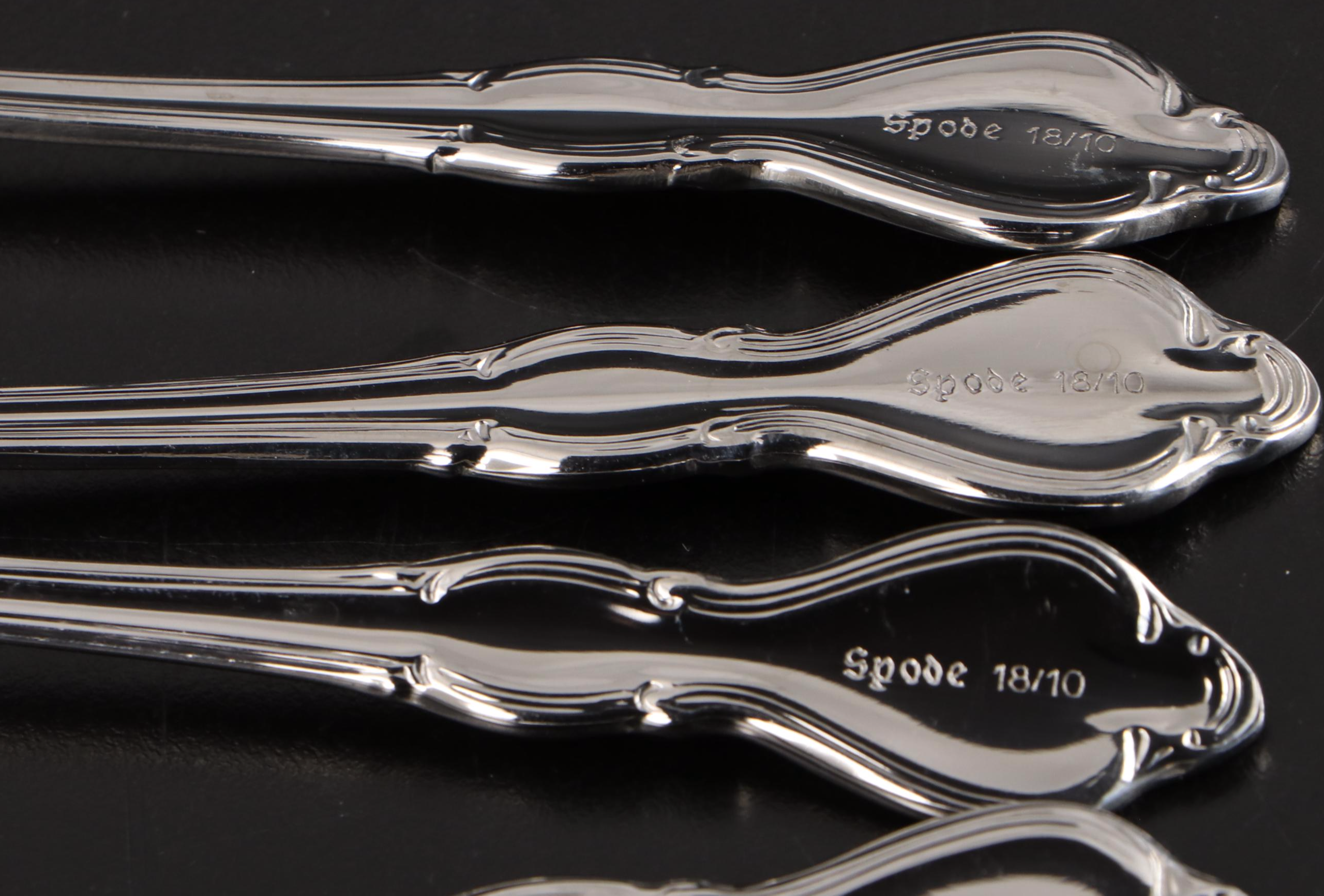 Spode "Christmas Tree" Stainless Steel Flatware