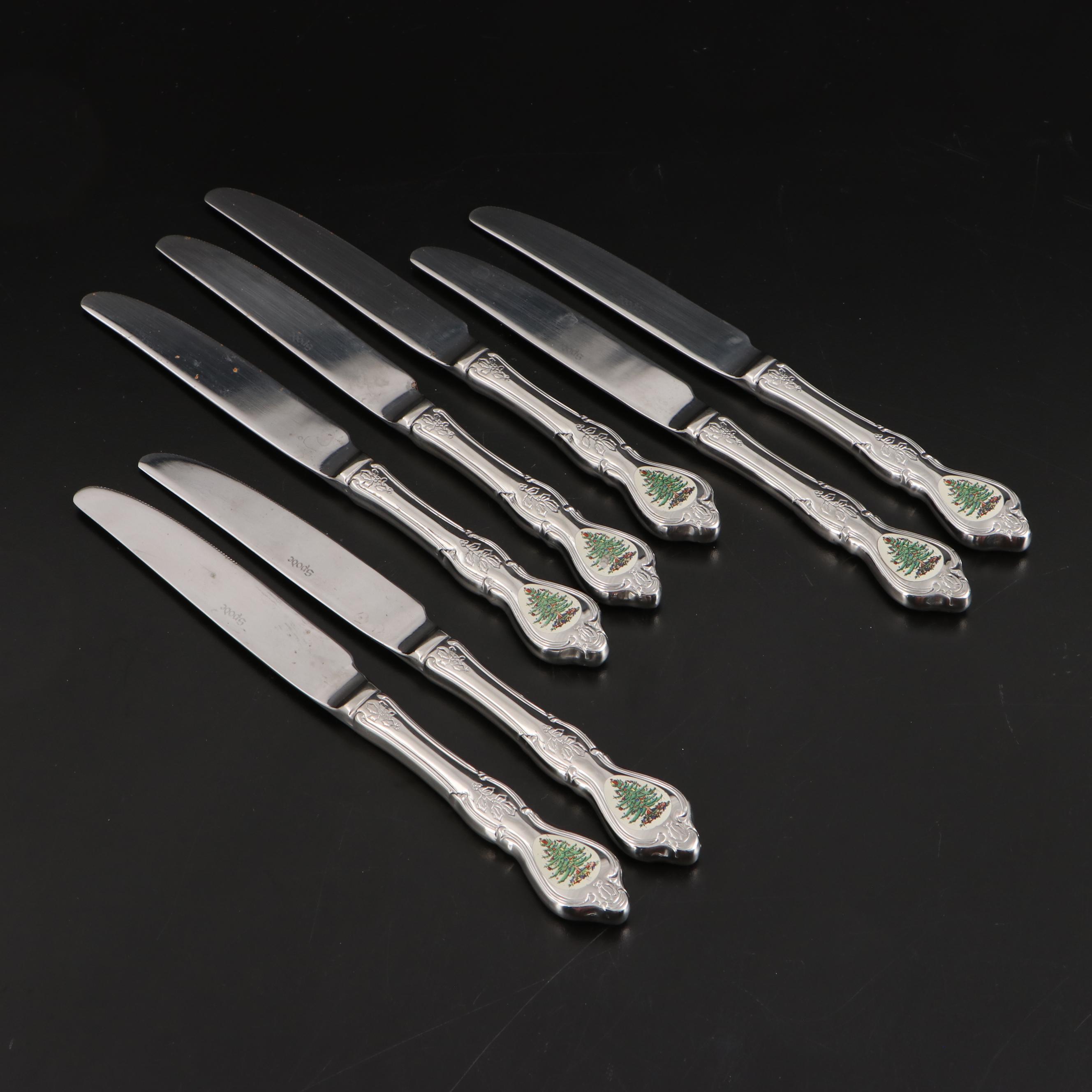 Spode "Christmas Tree" Stainless Steel Flatware