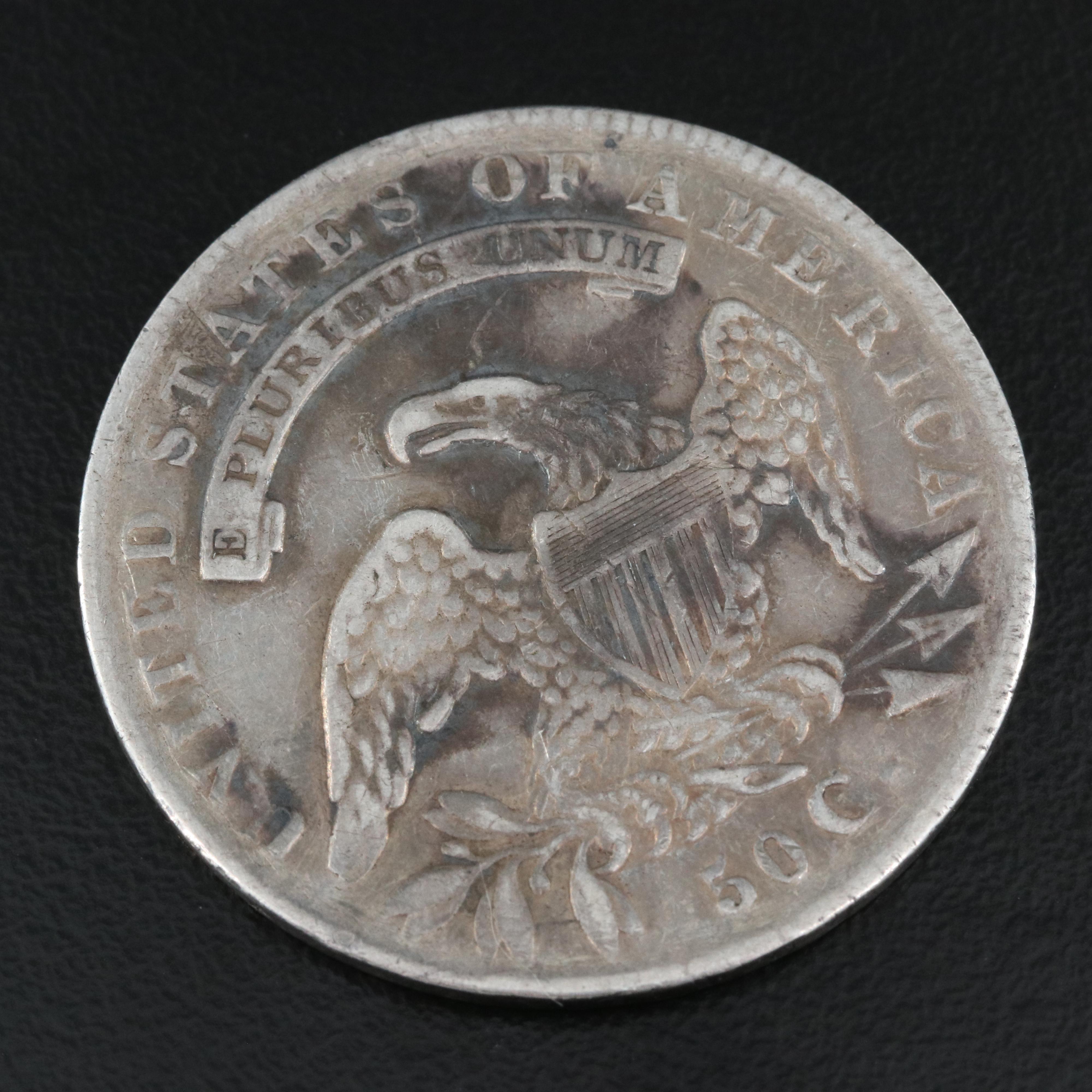 1834 Capped Bust Silver Half Dollar