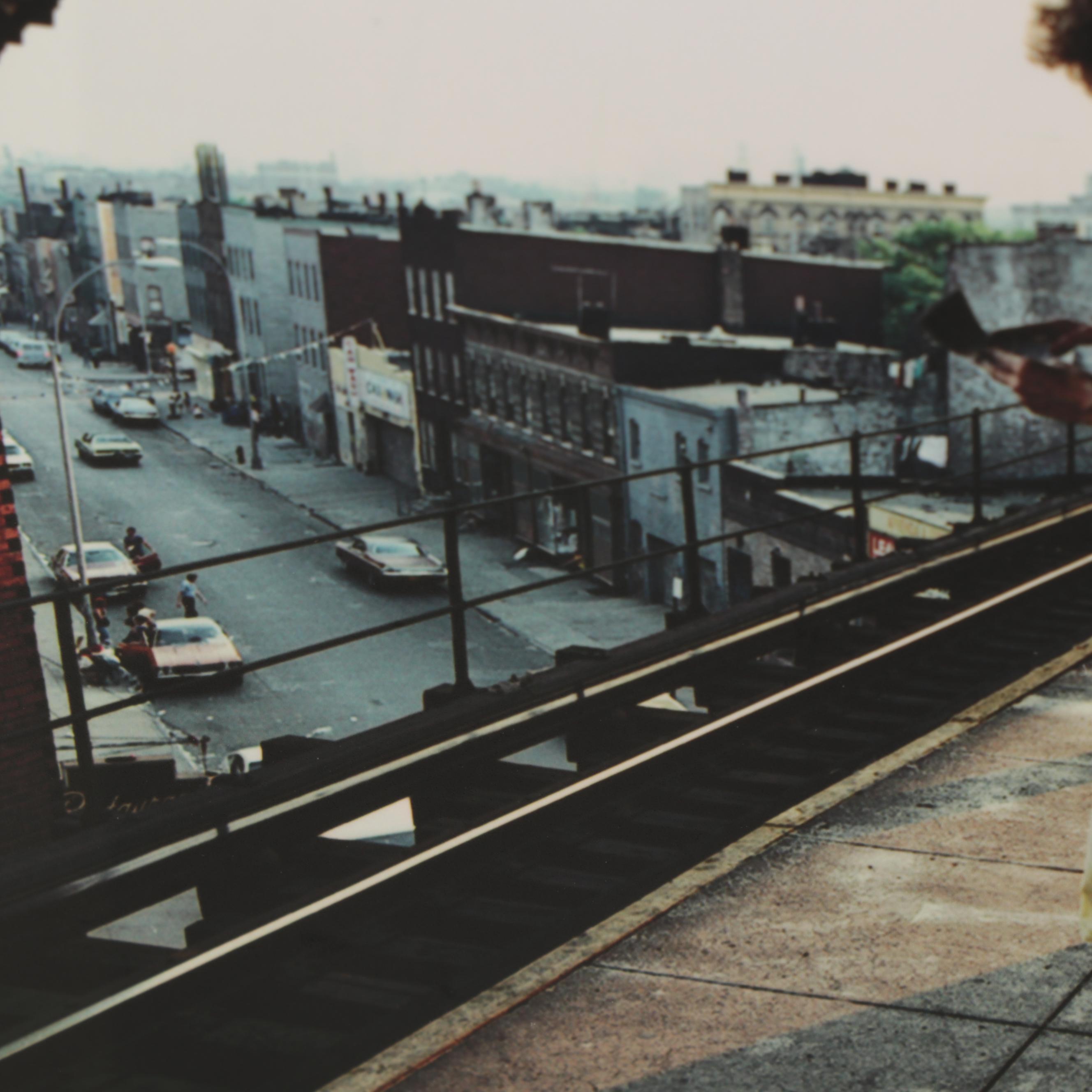 Bruce Davidson Color Photograph "Subway platform, New York City, USA, 1980."