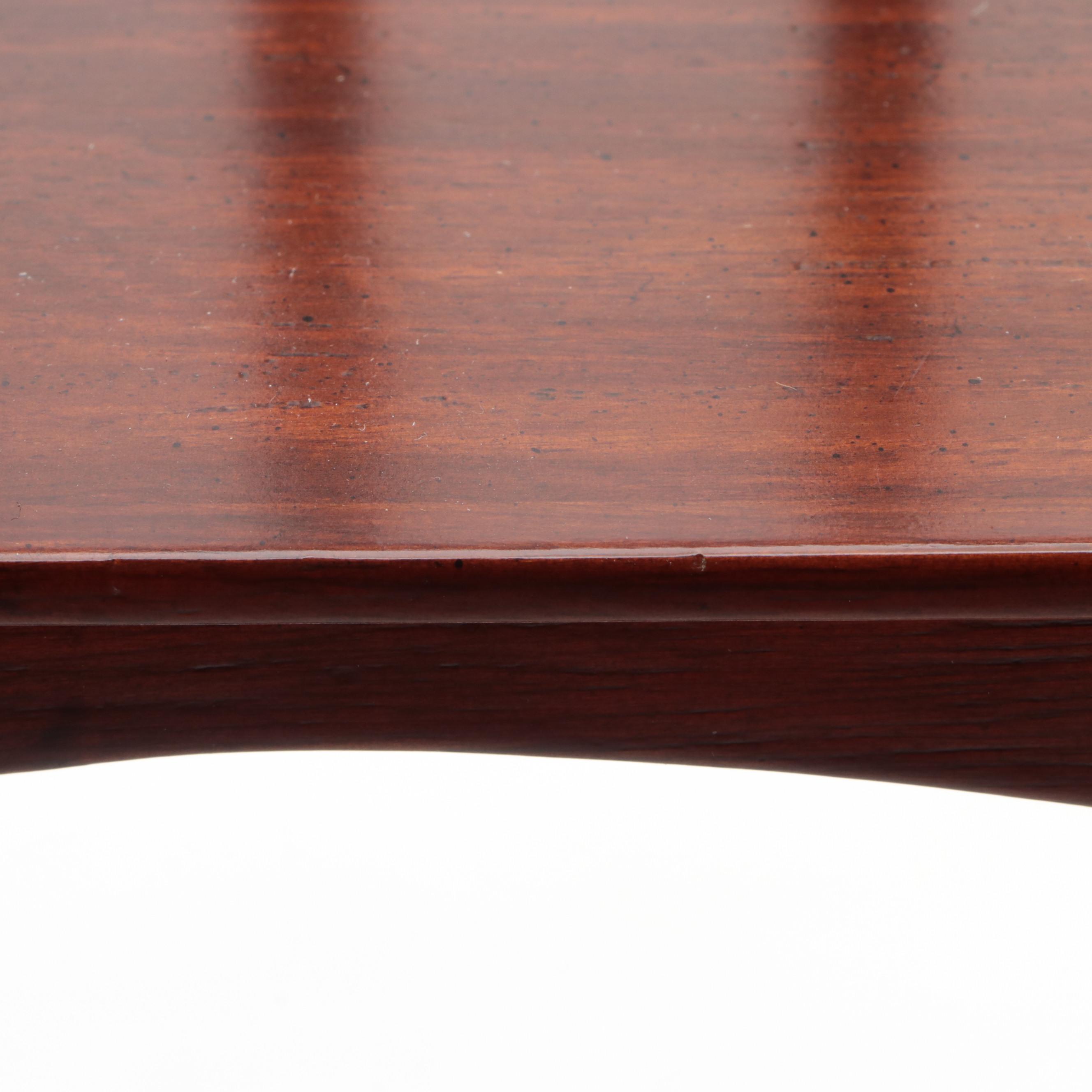 Maitland-Smith Mahogany Finish Model Staircase Display Stand