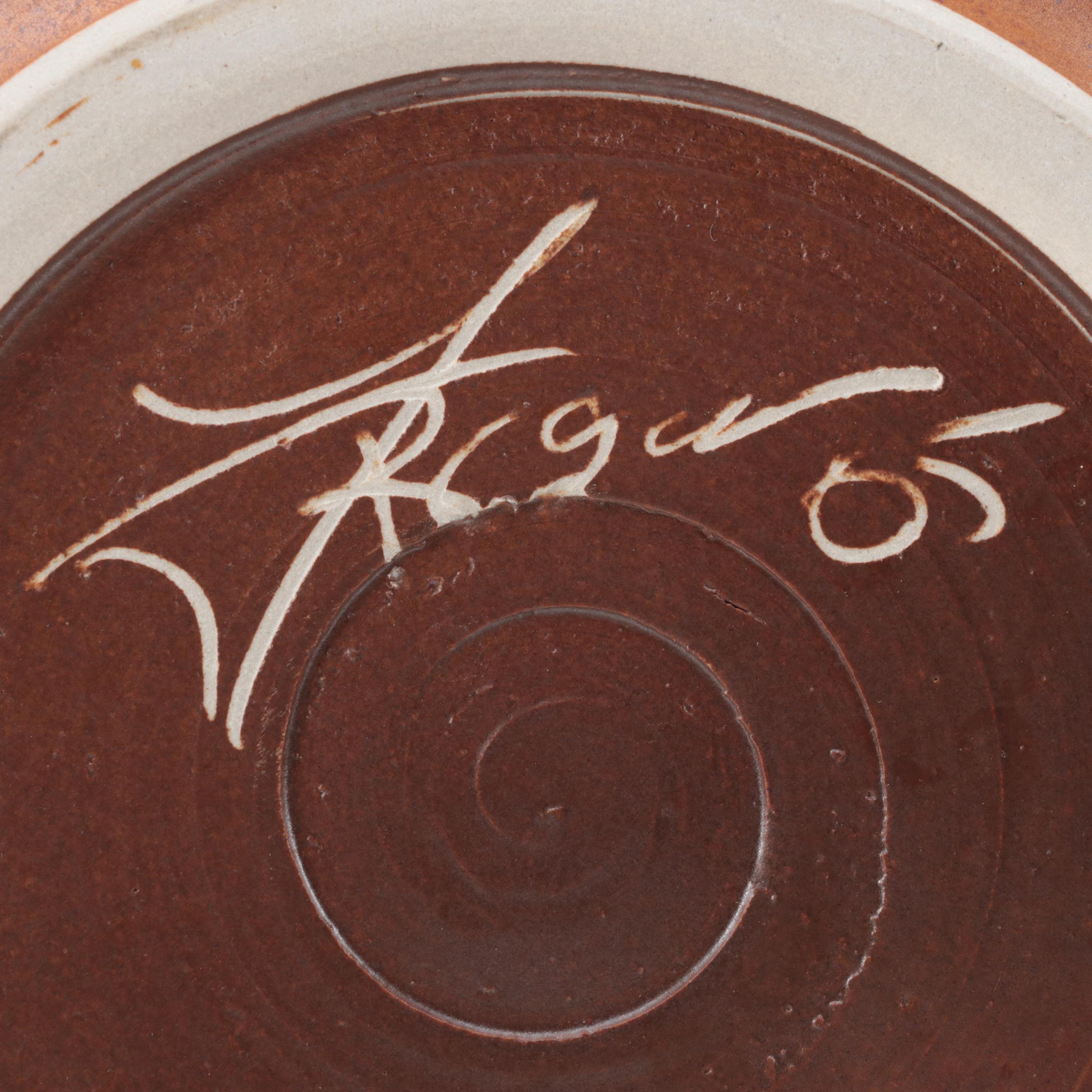 Studio Pottery Vase Other Art Pottery Plates