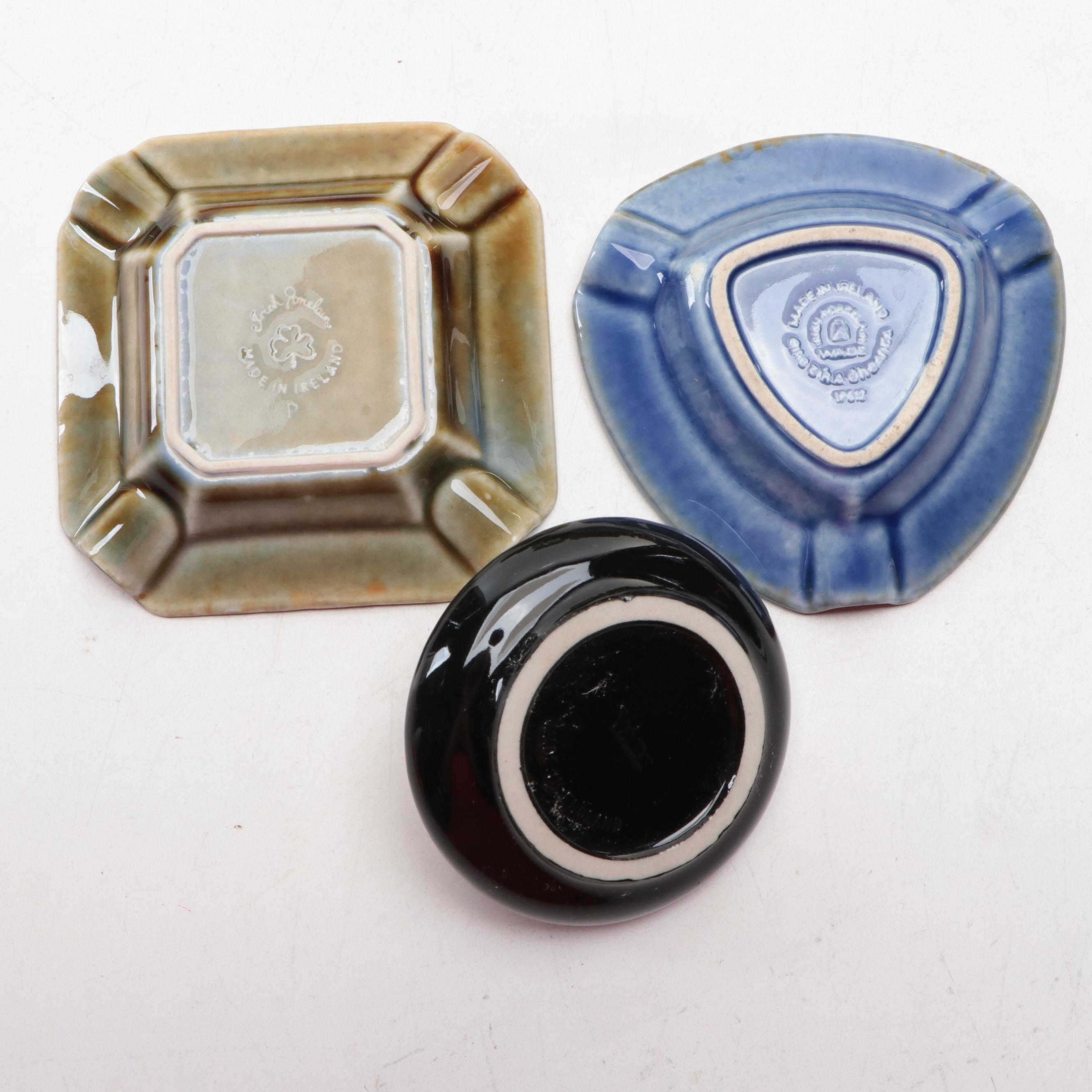 Meerschaum and Briar Tobacco Pipes with Humidor, Pipe Rests, Ashtrays and More