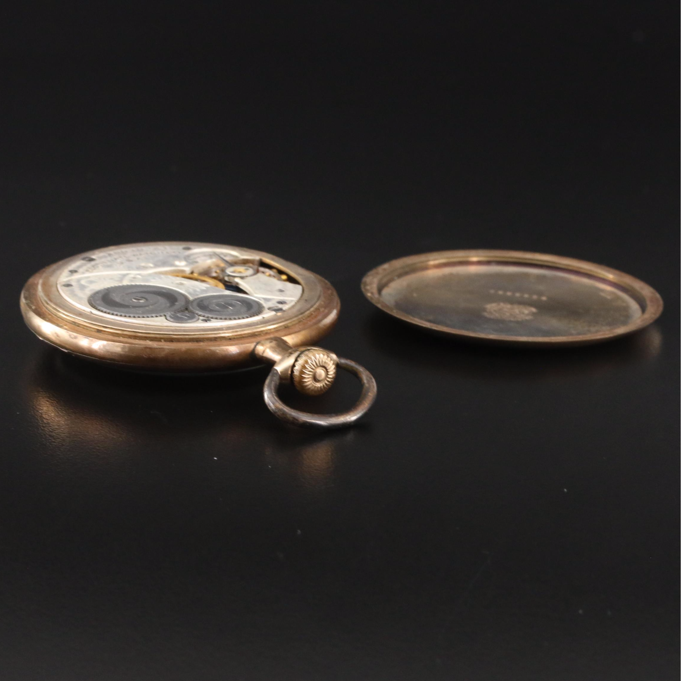 1923 Elgin Open Face Pocket Watch