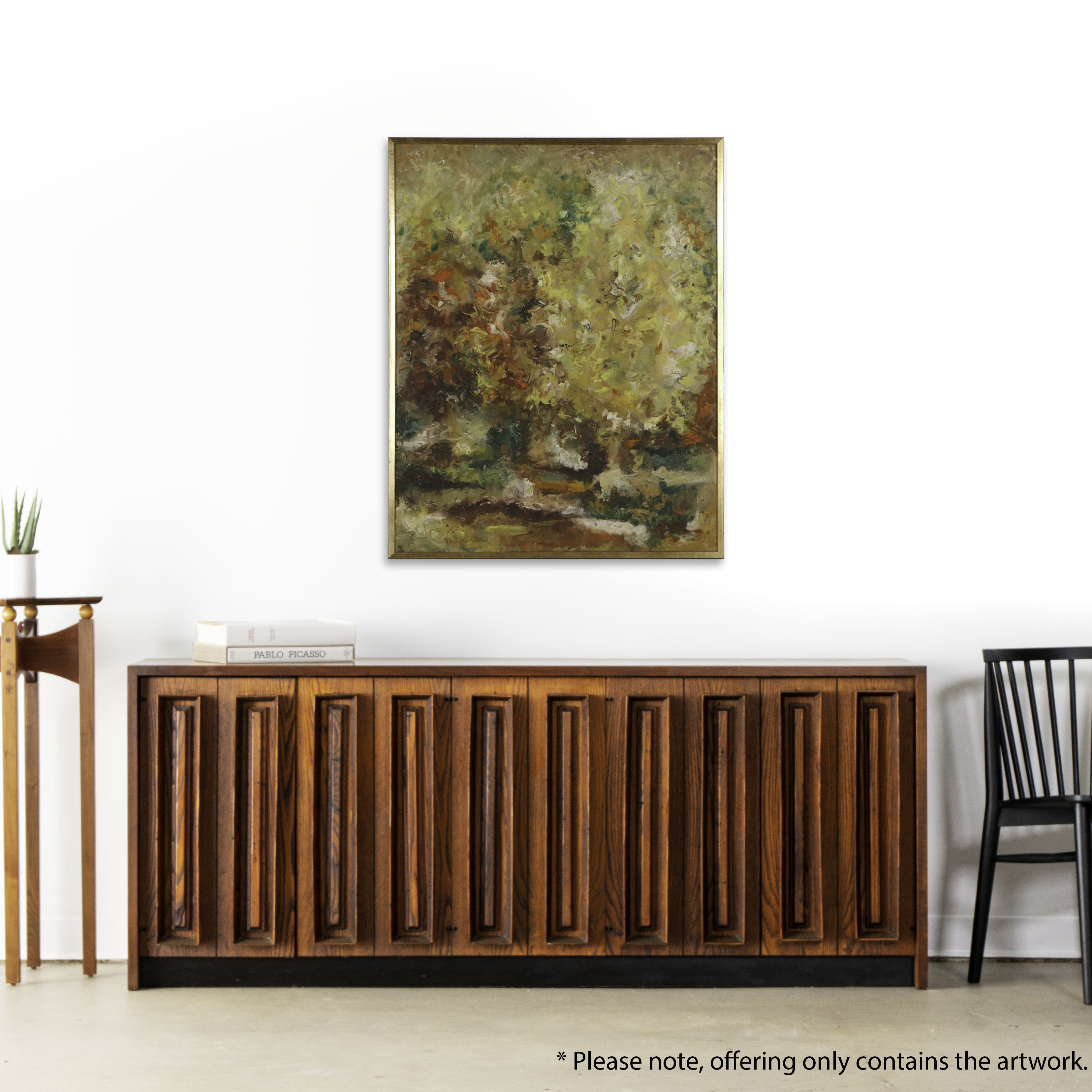 Rhondda Walters Oil Painting "The Three Ginkgos"