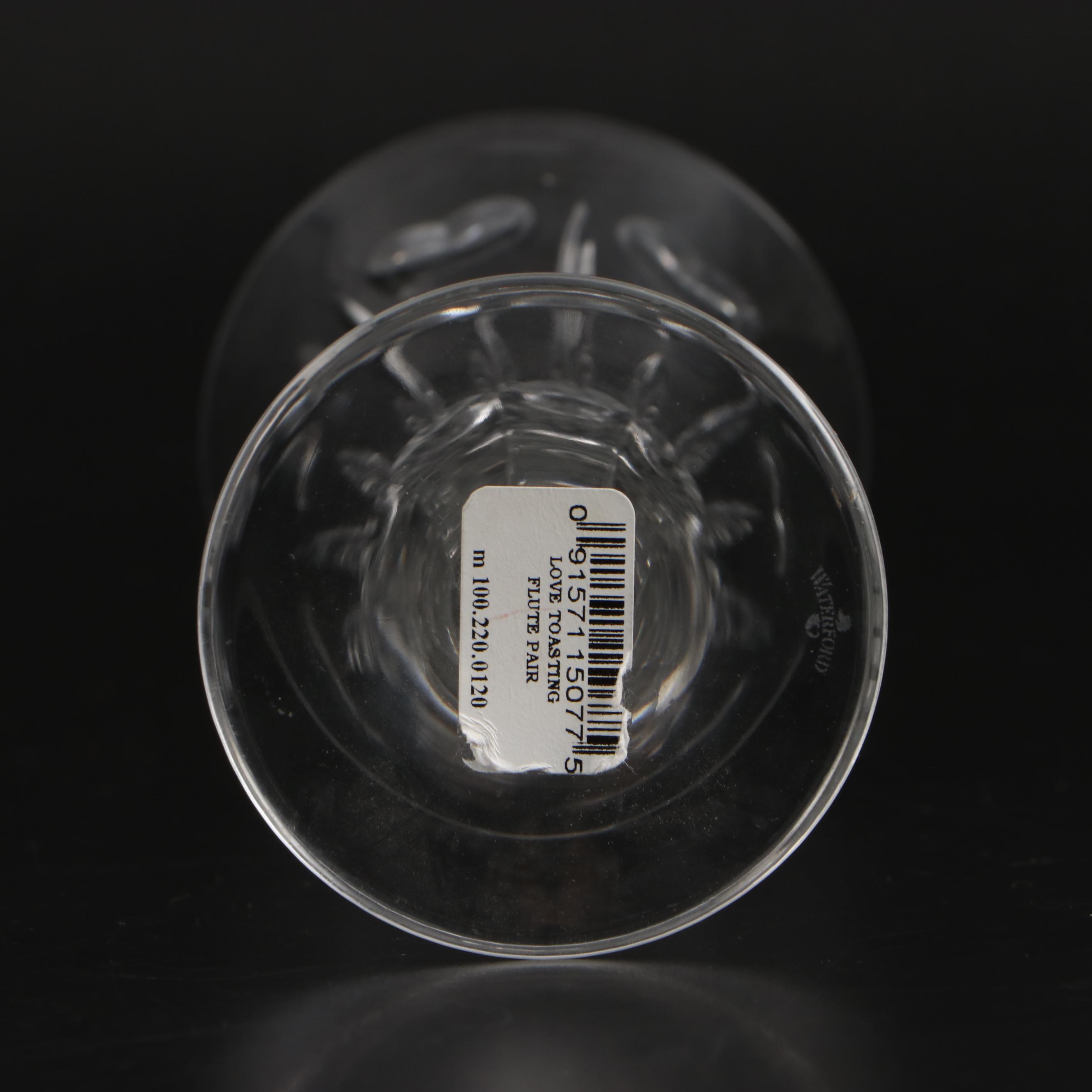 Marquis by Waterford "Brookside" Beer Mugs and Pitcher with Champagne Flute