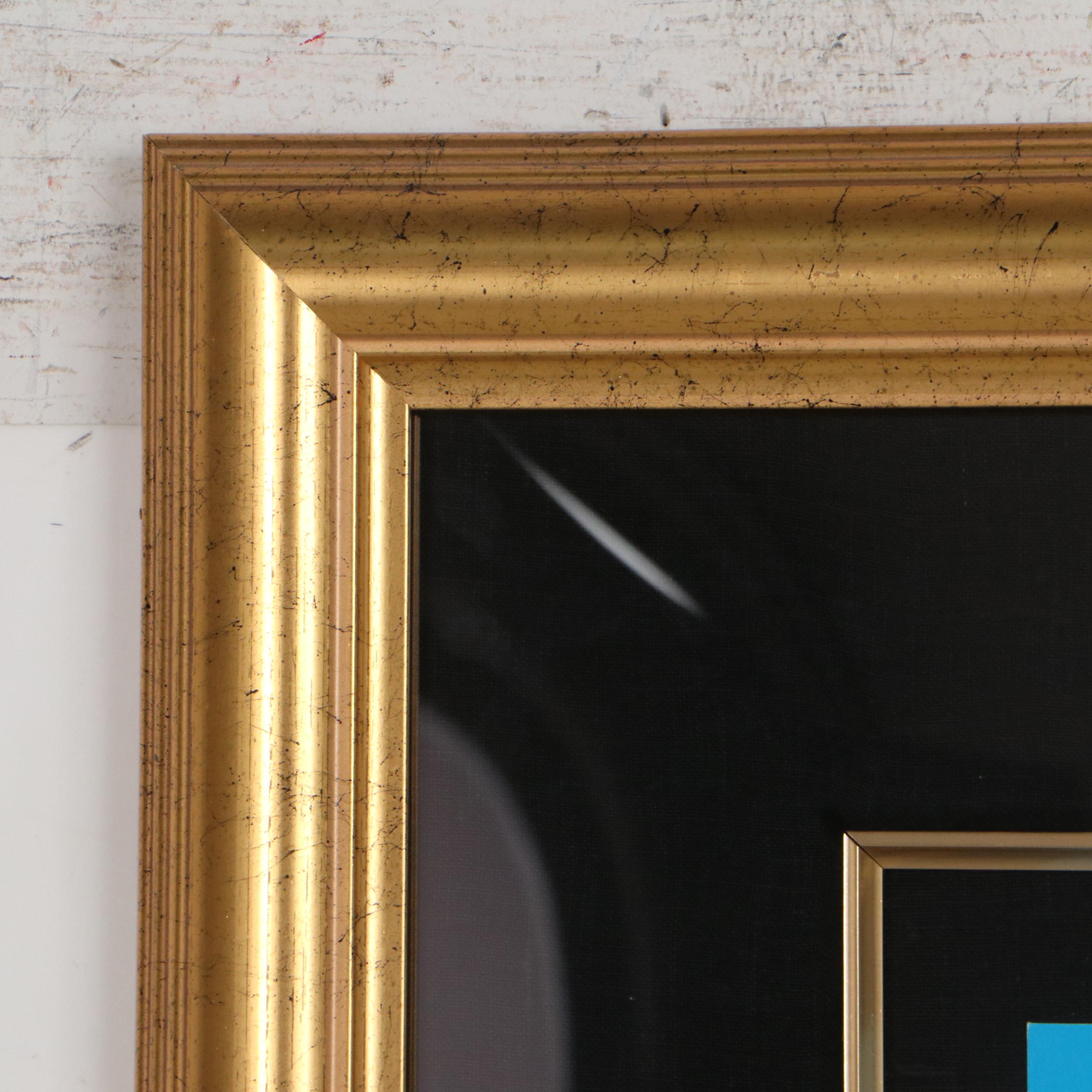 Peter Max Embellished Giclée of "Liberty Head Collage II"