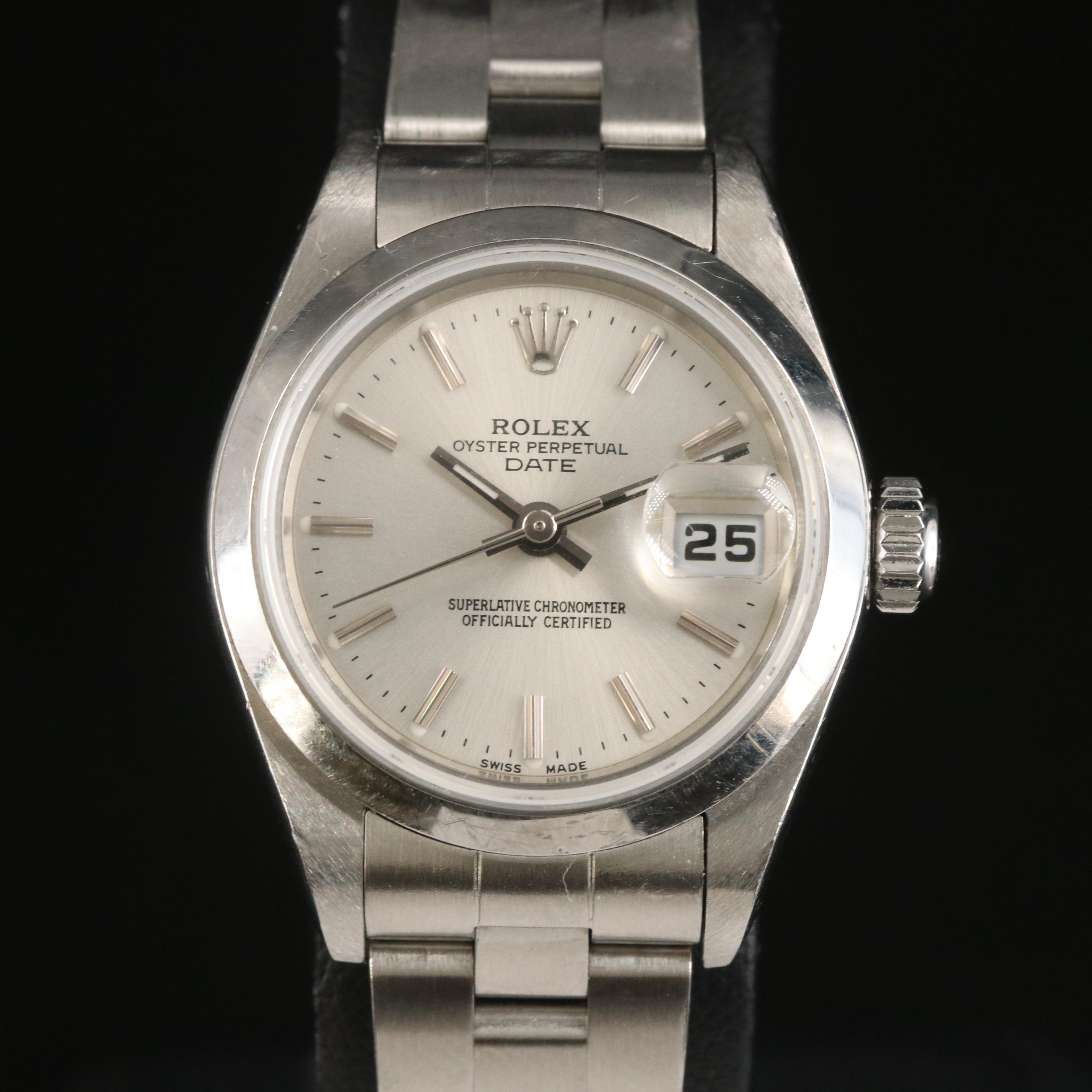 2002 Rolex Oyster Perpetual Date Watch