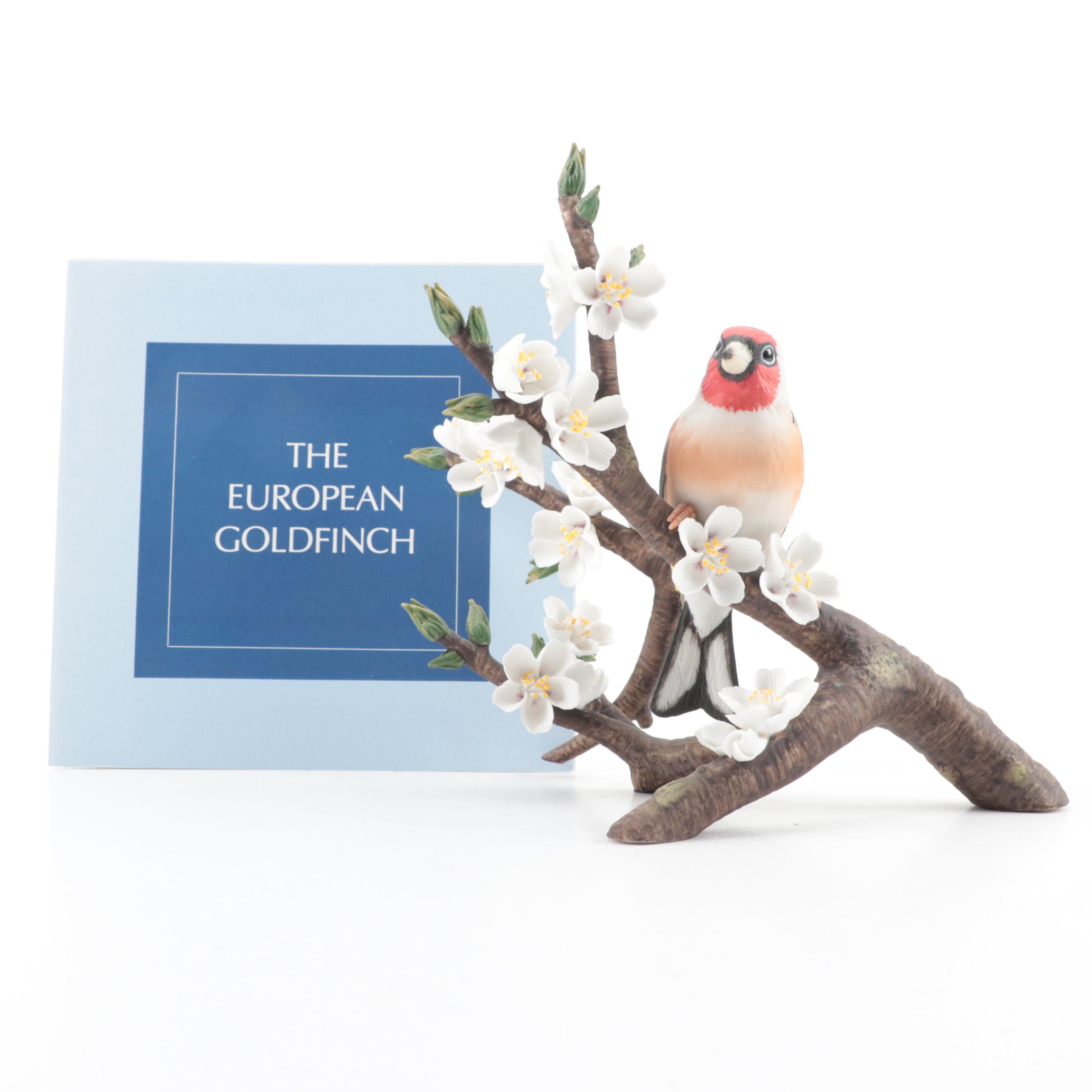 Franklin Mint Limited Edition "European Robin" and More Porcelain Bird Figurines